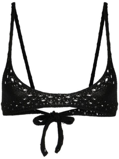 Hanalei crochet-knit bralette by CASHMERE IN LOVE
