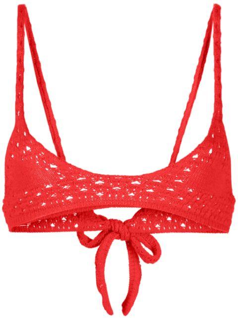Hanalei crochet-knit bralette by CASHMERE IN LOVE