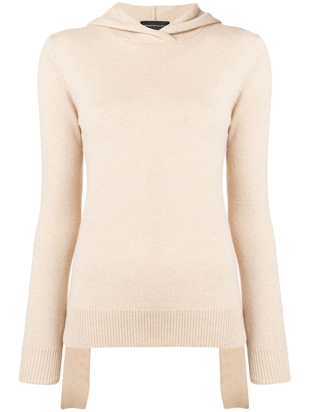 Mabel hoodied jumper by CASHMERE IN LOVE