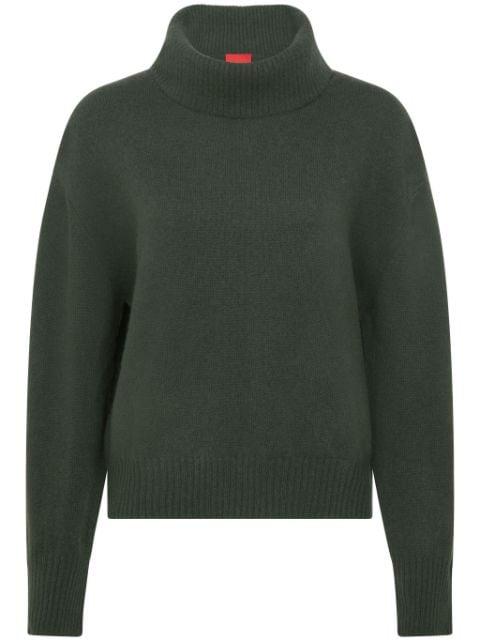 Moss cashmere jumper by CASHMERE IN LOVE