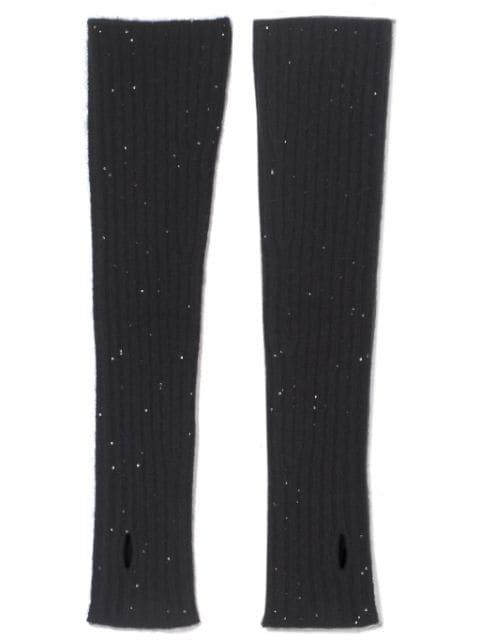 Sequined snoods by CASHMERE IN LOVE