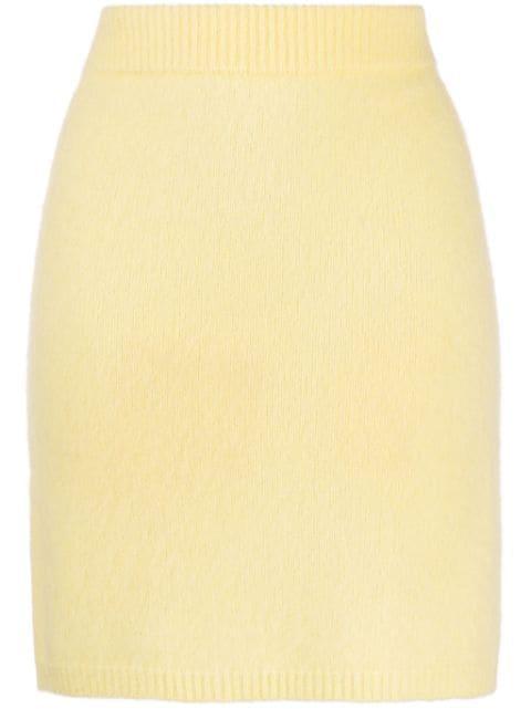 Ula fine-knit miniskirt by CASHMERE IN LOVE