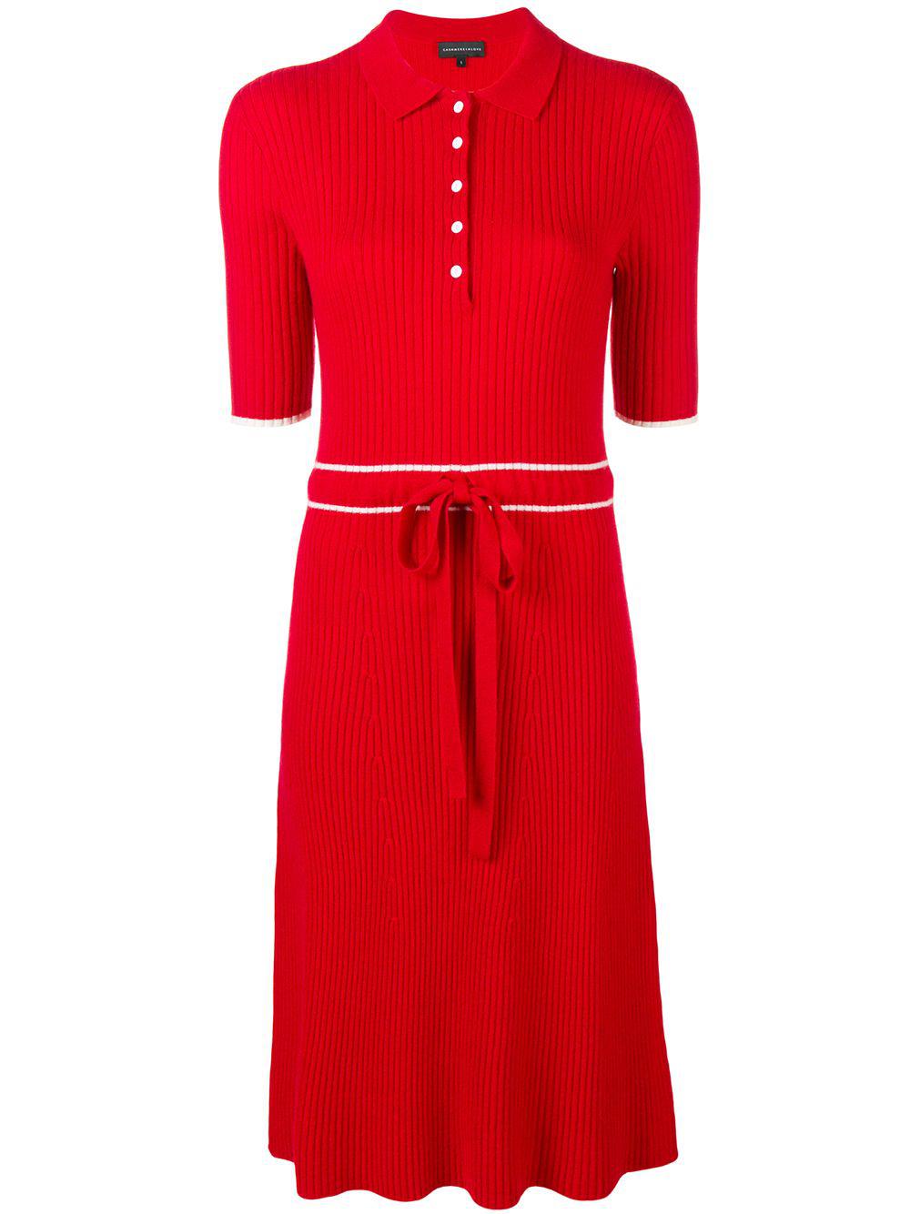 cashmere blend ribbed knit dress by CASHMERE IN LOVE