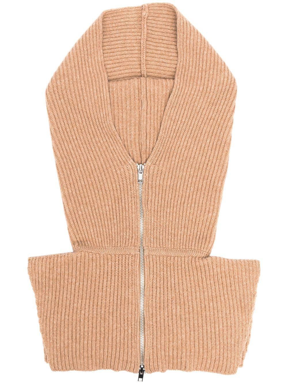ribbed-knit hood by CASHMERE IN LOVE