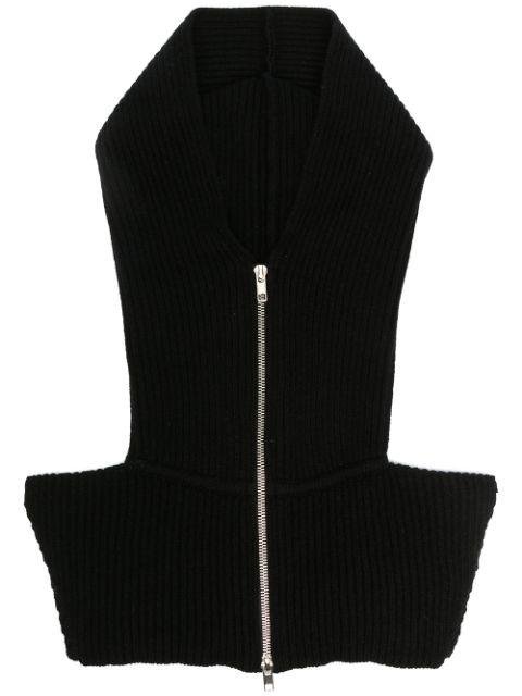 ribbed-knit hood by CASHMERE IN LOVE