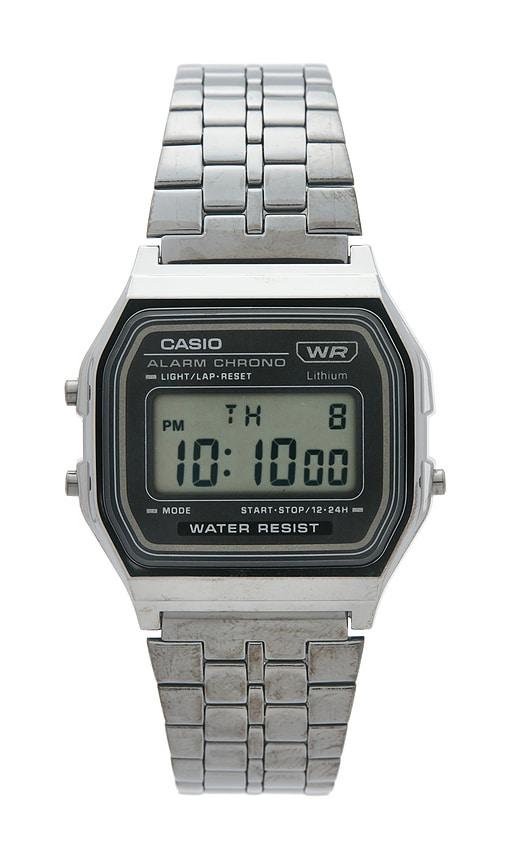 Casio A158 Series Watch in Black by CASIO