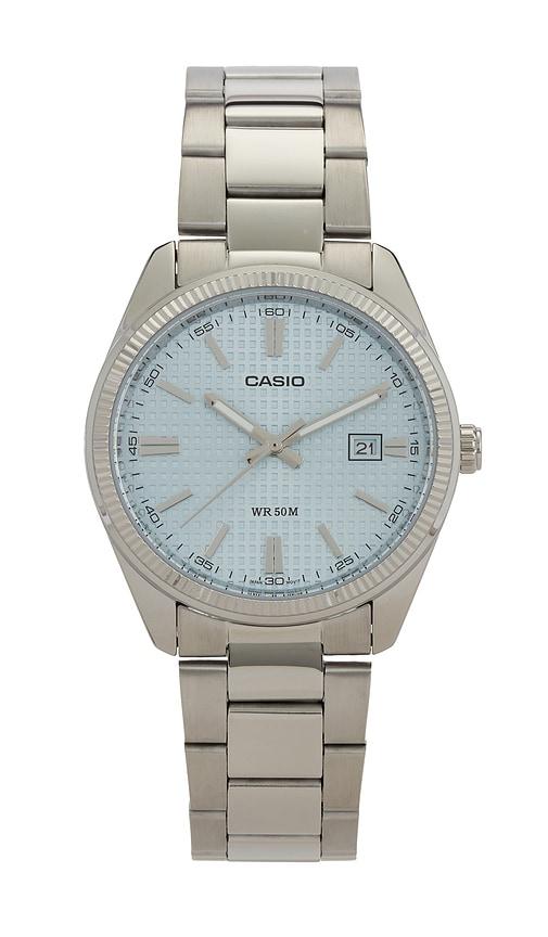 Casio Mtp1302 Series Watch in Metallic Silver by CASIO