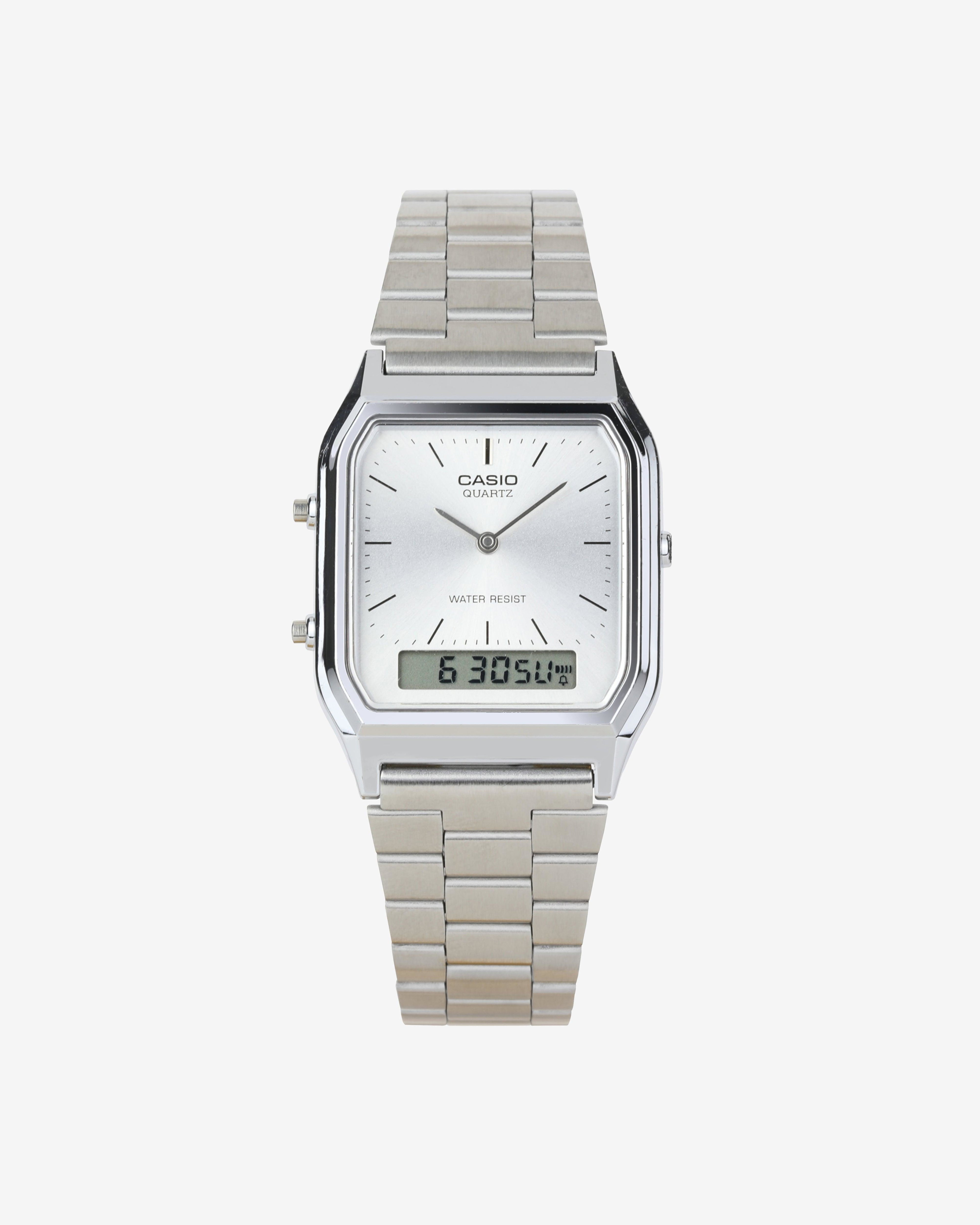 G-Shock - AQ230A-7AVT - (Silver Metal) by CASIO