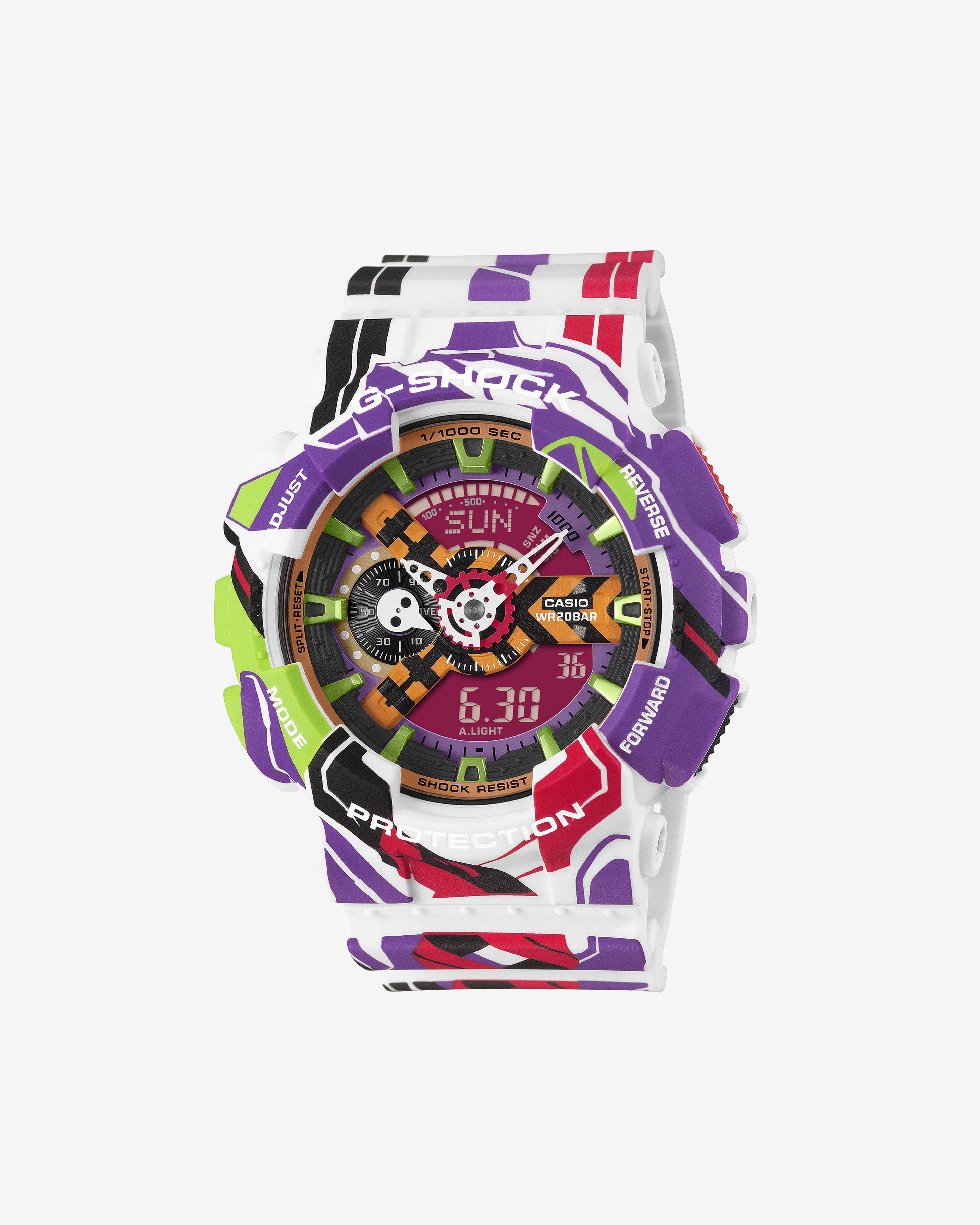 G-Shock - Evangelion GA110EVA307A - (White) by CASIO