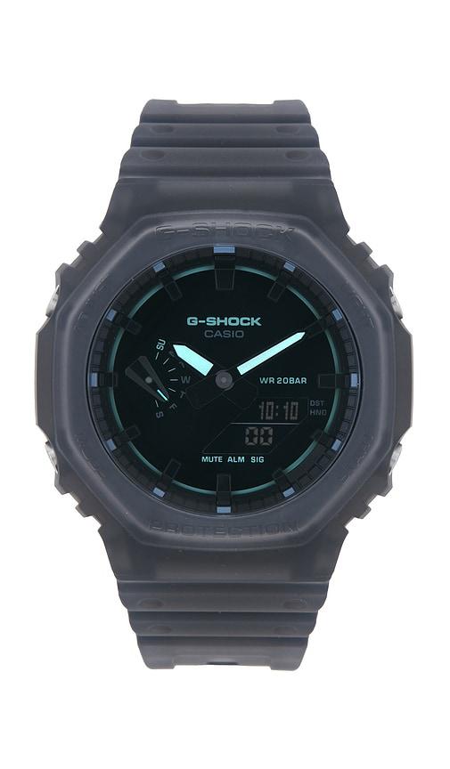 G-Shock GA2100 Smoke Series Watch in Black by CASIO