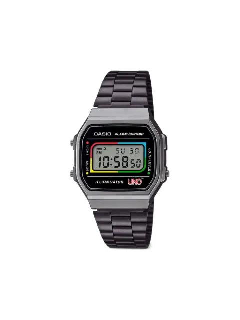 Heritage A168 "UNO - Black" 38mm by CASIO