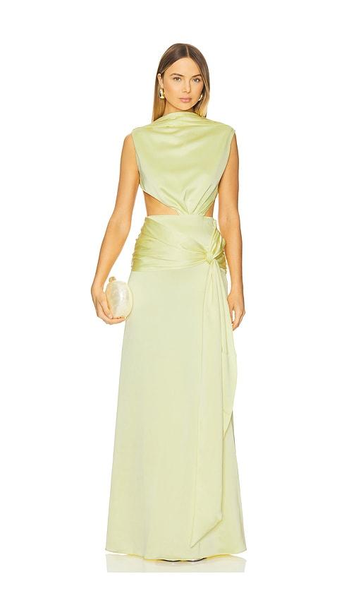 Casona La Sabia Dress in Lemon by CASONA