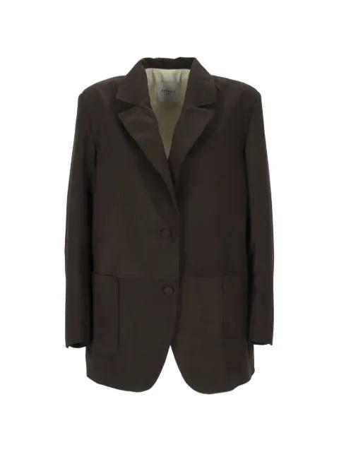 single-breasted oversized-fit blazer by CASSELL