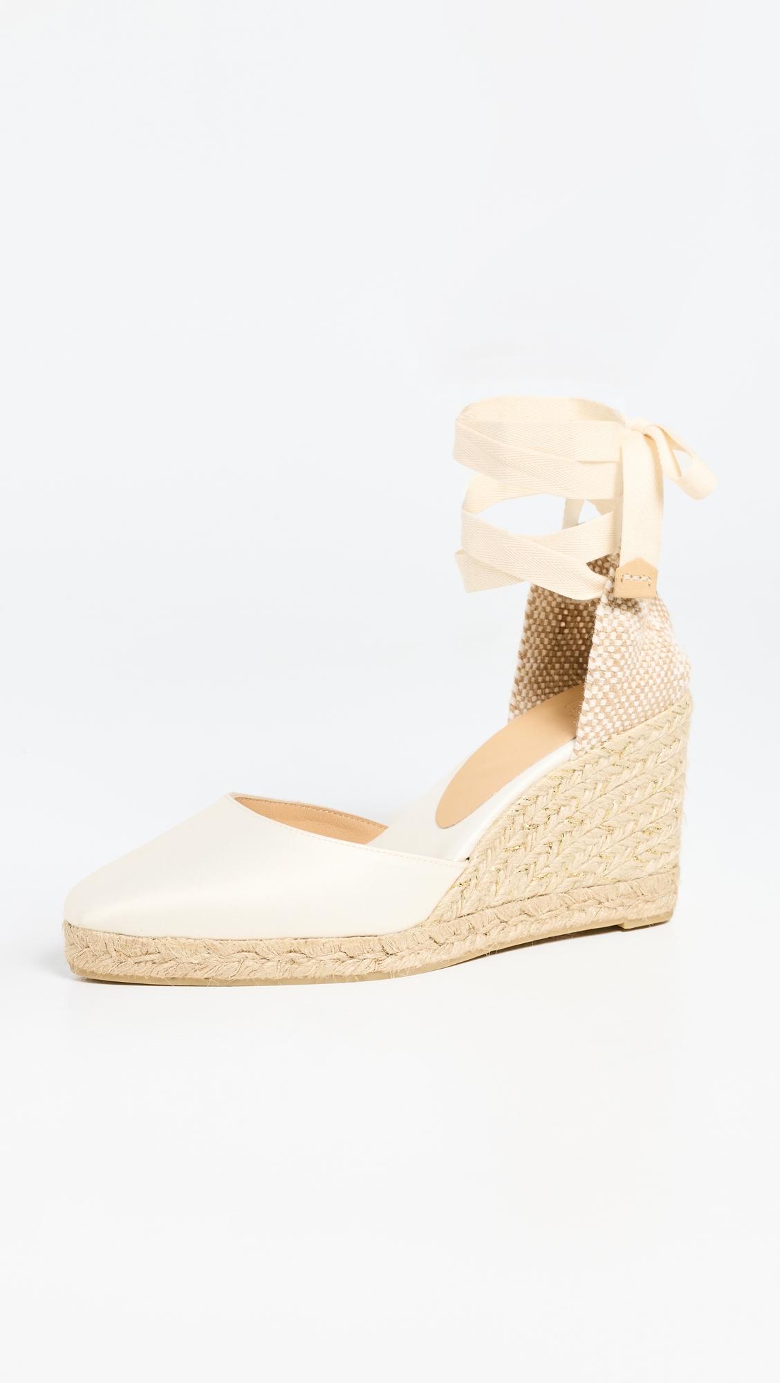 Joyce Satin Espadrilles by CASTANER