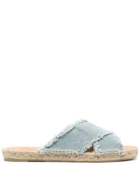 Palmera open-toe espadrilles by CASTANER