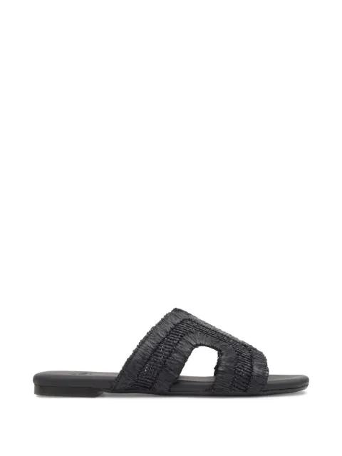 Philipa woven slides by CASTANER