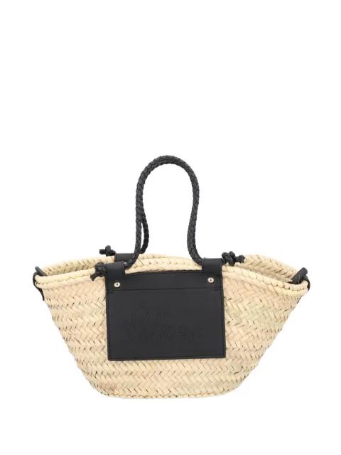 logo-detail tote bag by CASTANER