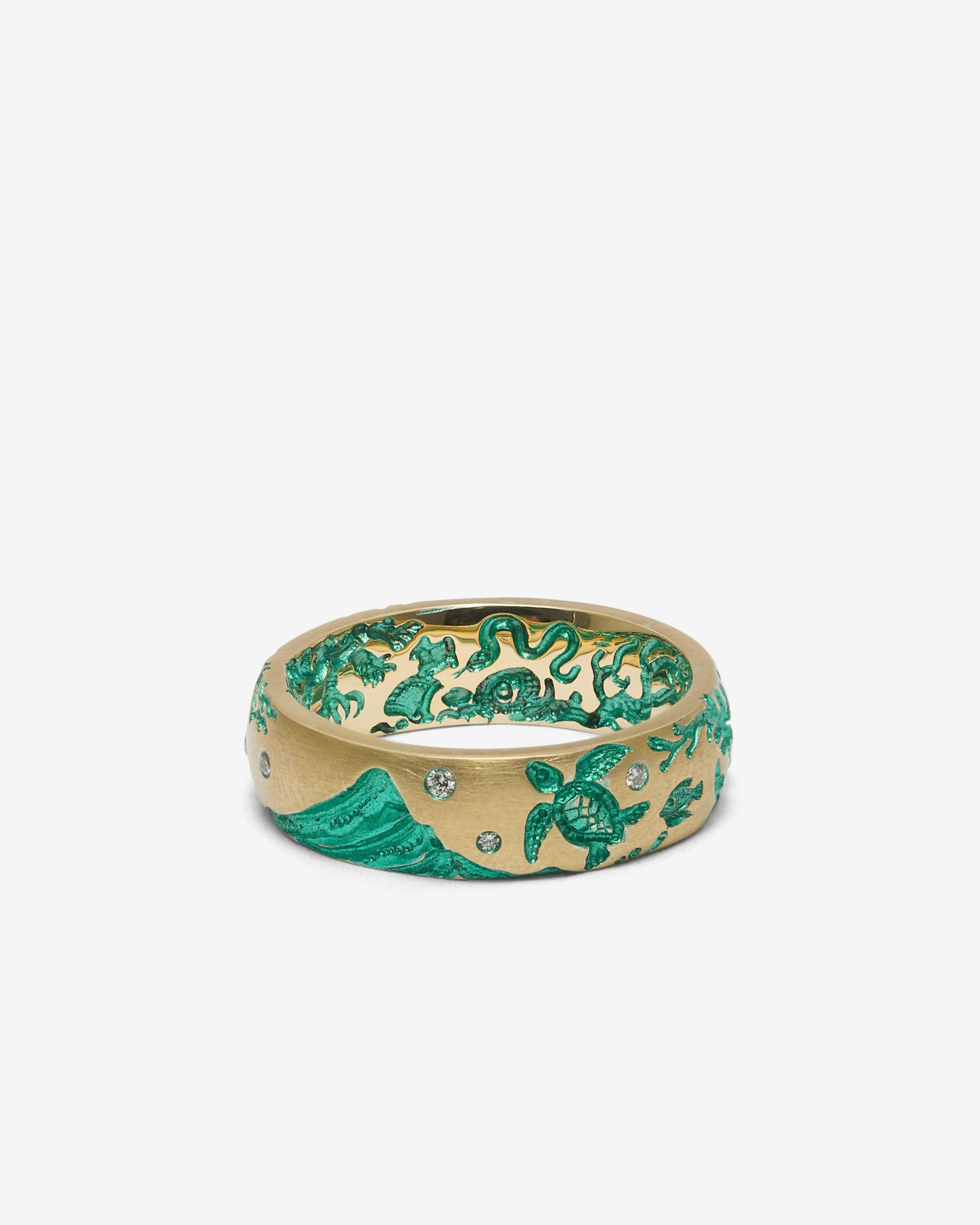 Castro - Coral Band - (Yellow Gold) by CASTRO