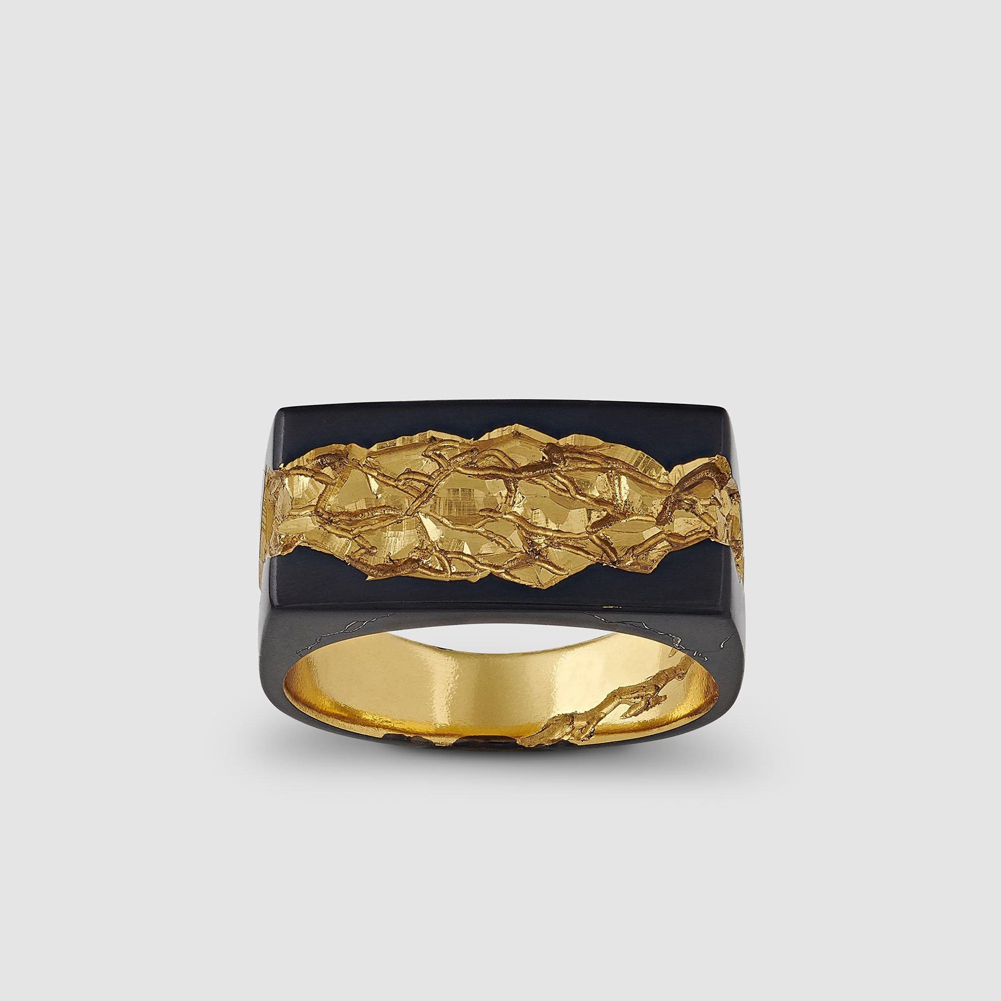 Castro - Hellsgate III Ring - (Yellow Gold) by CASTRO