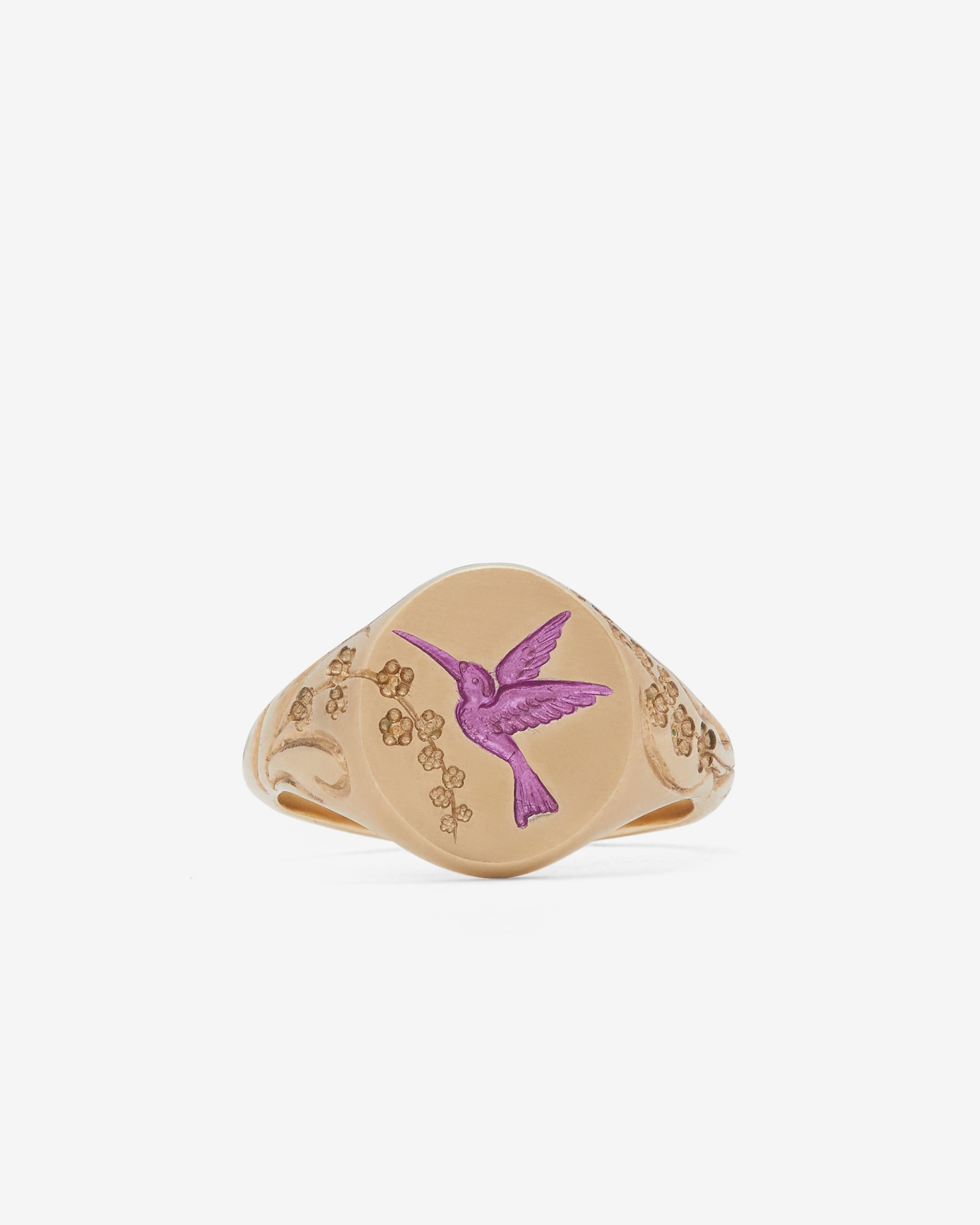 Castro - Hummingbird Signet - (Yellow Gold) by CASTRO