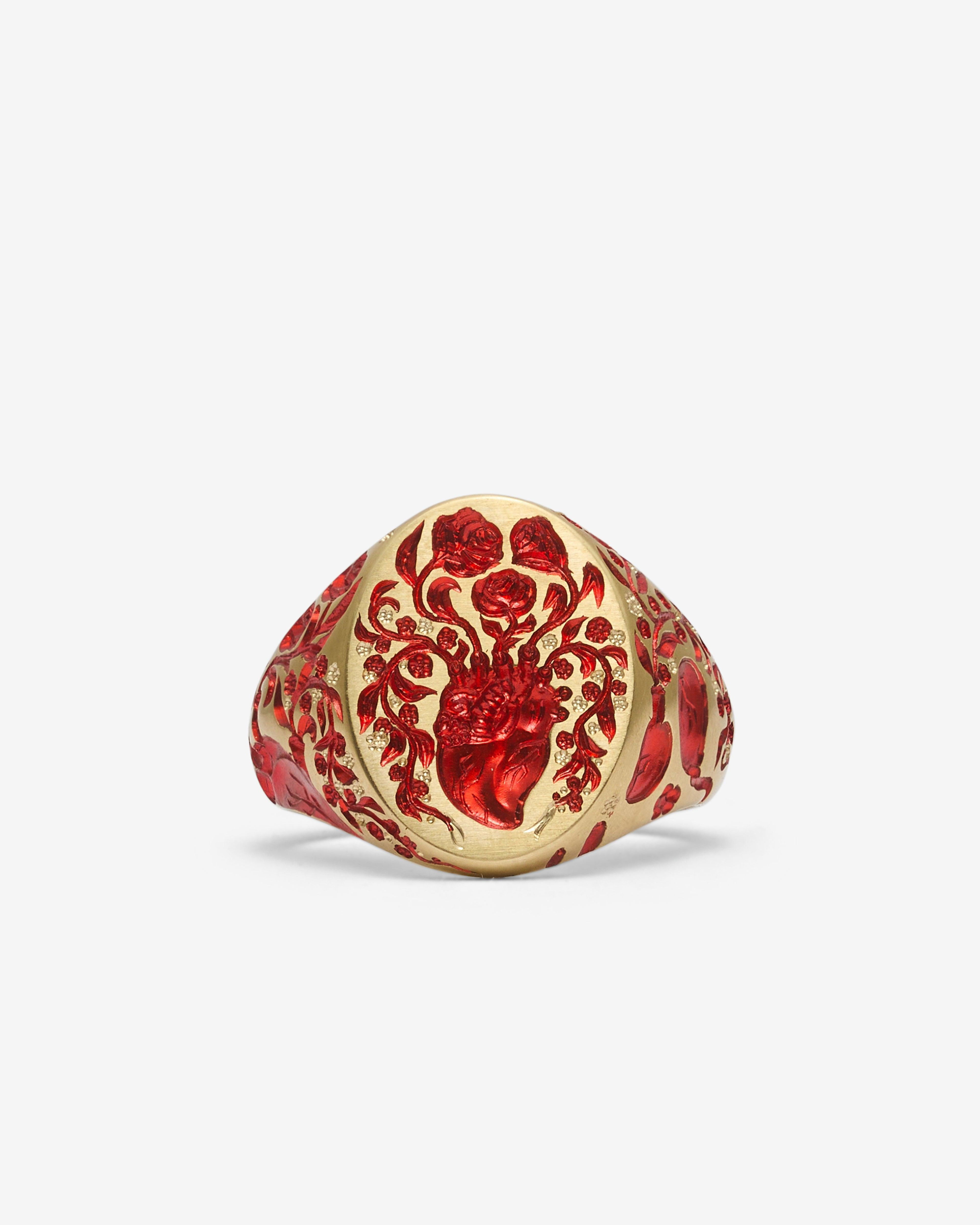 Castro - Small Heart Pendant - (Yellow Gold) by CASTRO