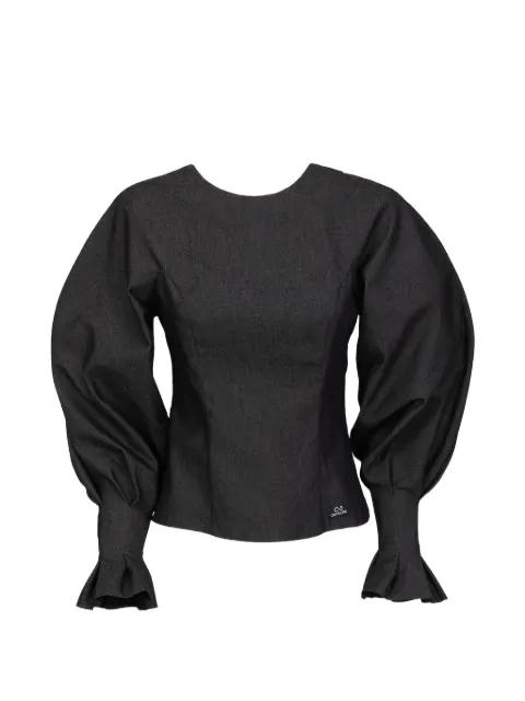 Chiara puff-sleeve blouse by CATALINA