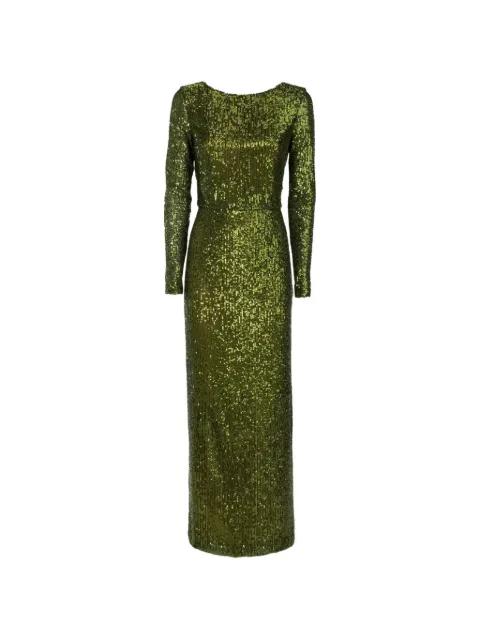 Georgia sequin-embellished maxi dress by CATALINA