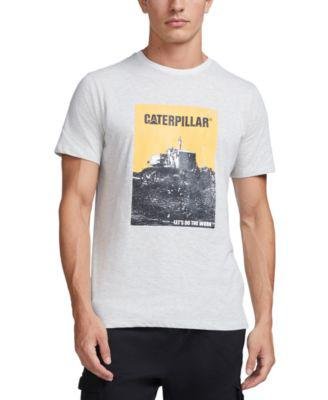 Men's Grunge Tractor T-Shirt by CATERPILLAR