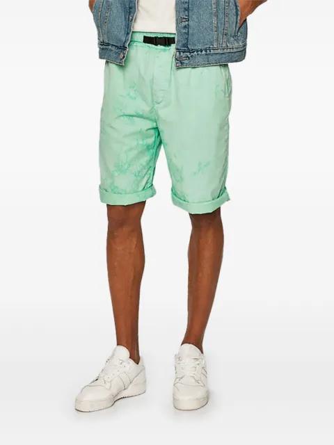 elasticated-waistband buckle-detail shorts by CATERPILLAR