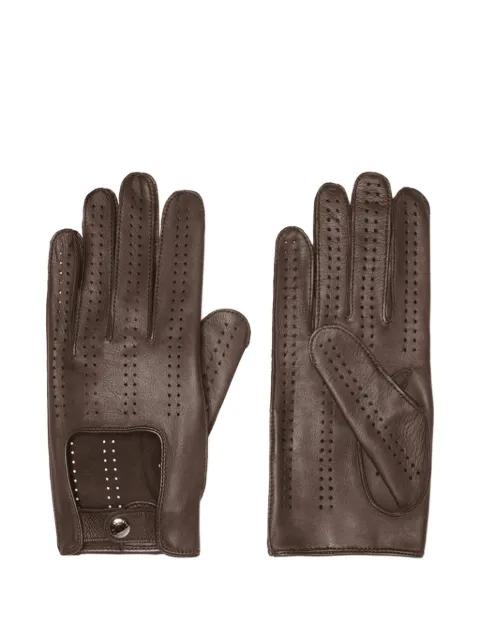 Bolide leather driving gloves by CAUSSE