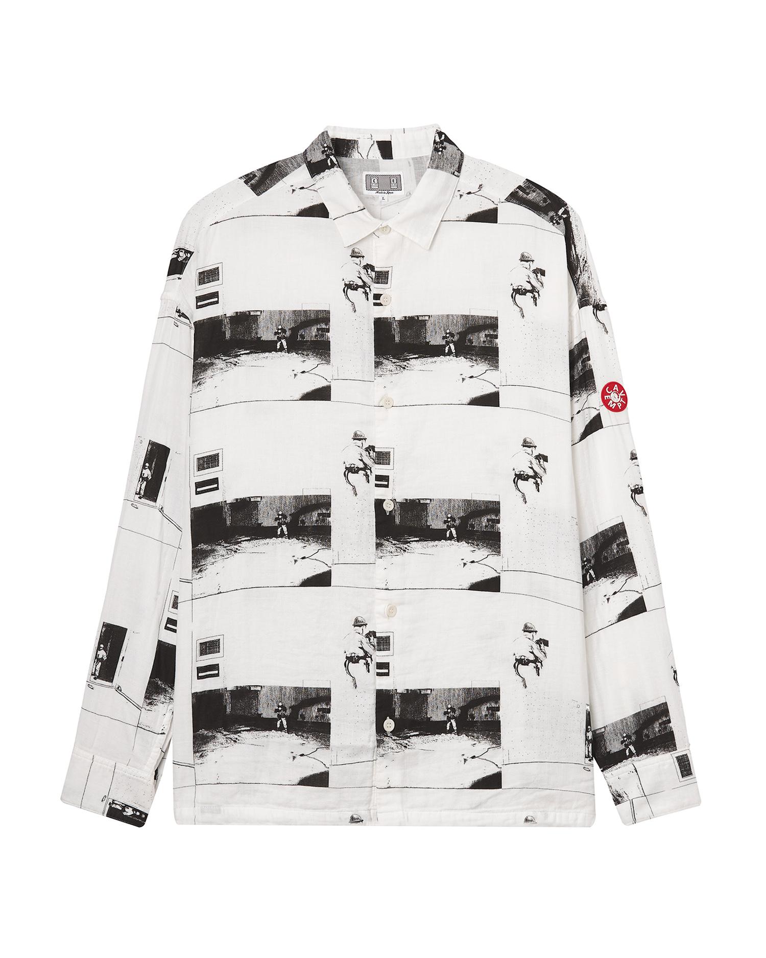 996HK gauze shirt by CAV EMPT