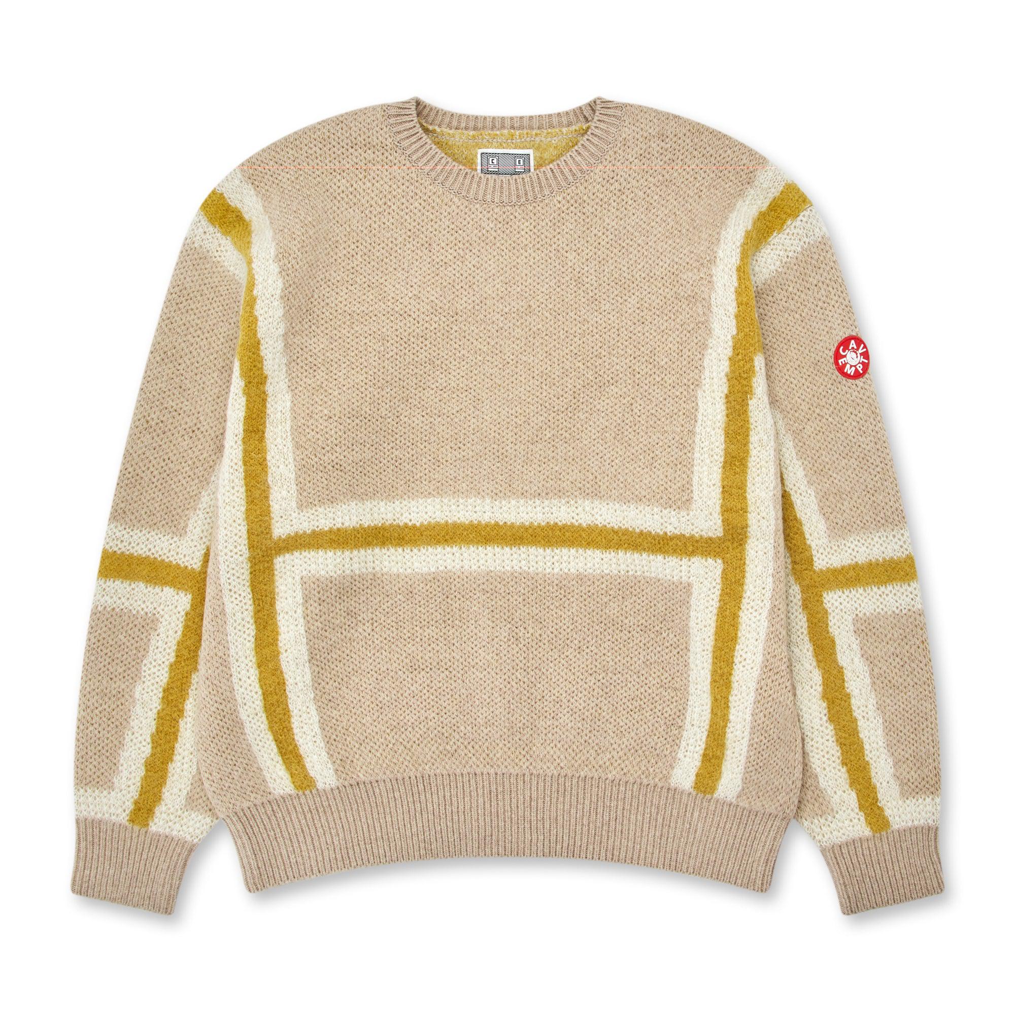 Cav Empt - Indefinable Boundary Knit - (Beige) by CAV EMPT