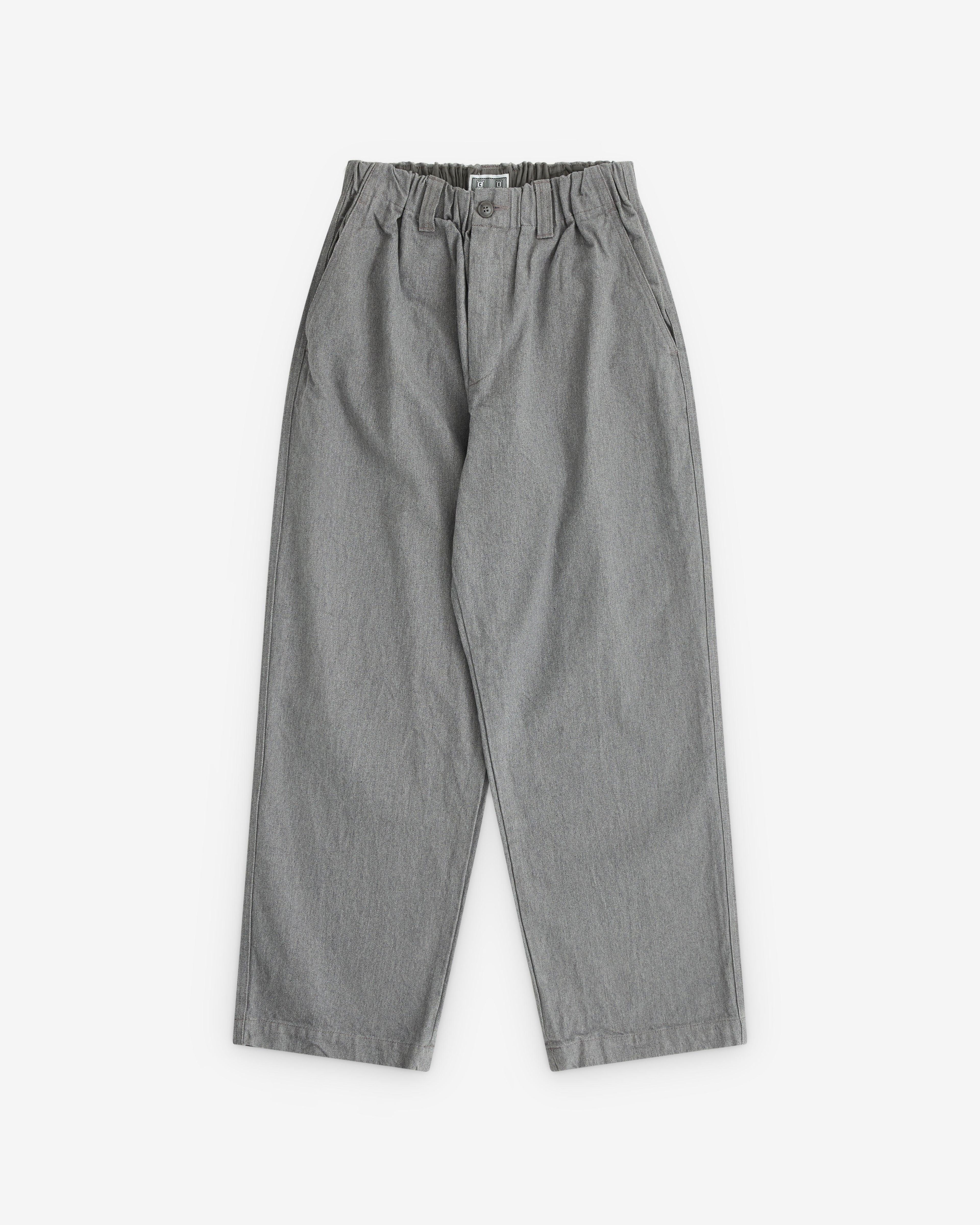 Cav Empt - Men’s Ash Twill Comfort Pants - (Grey) by CAV EMPT