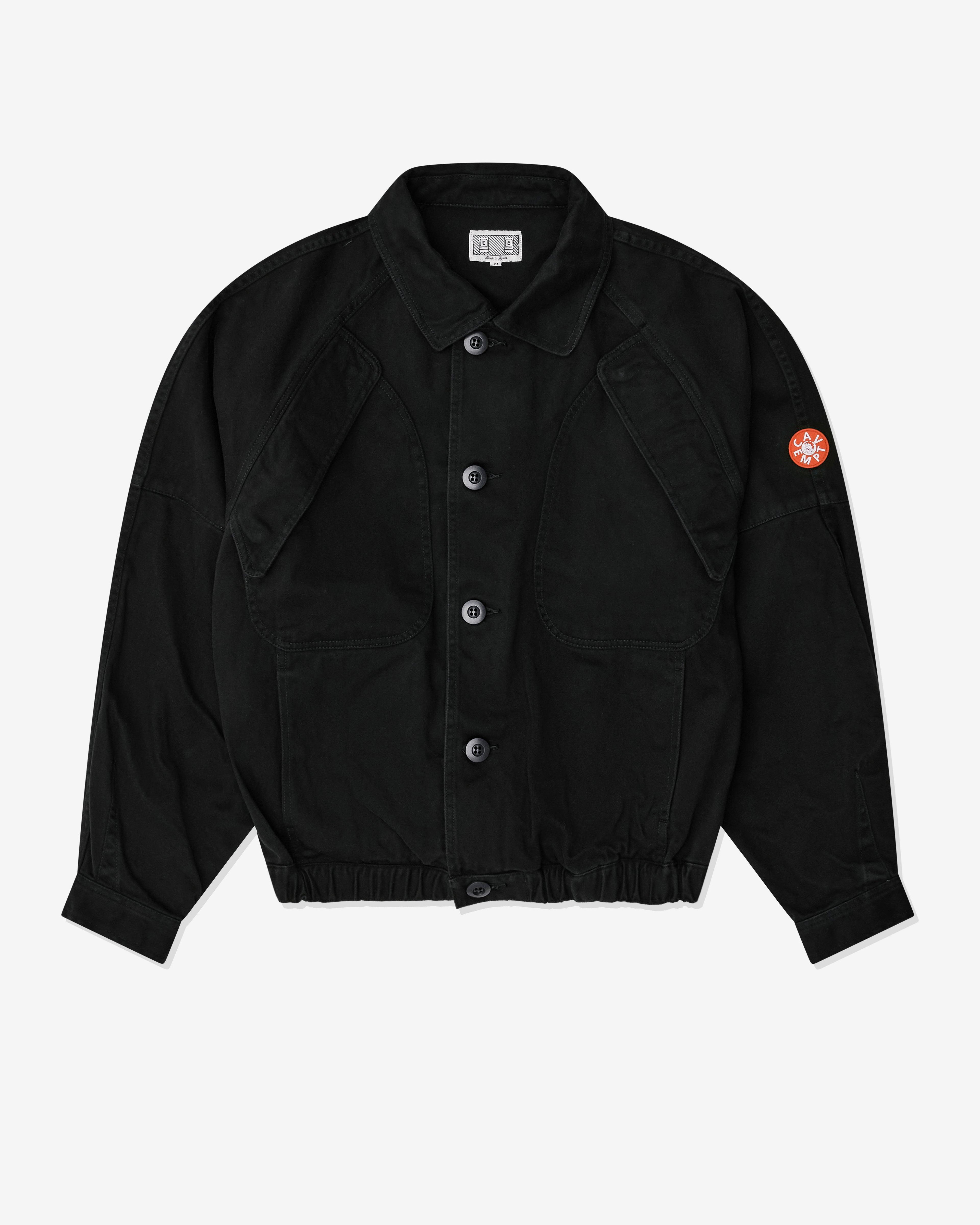 Cav Empt - Men’s Cutting Button Up Jacket - (Black) by CAV EMPT