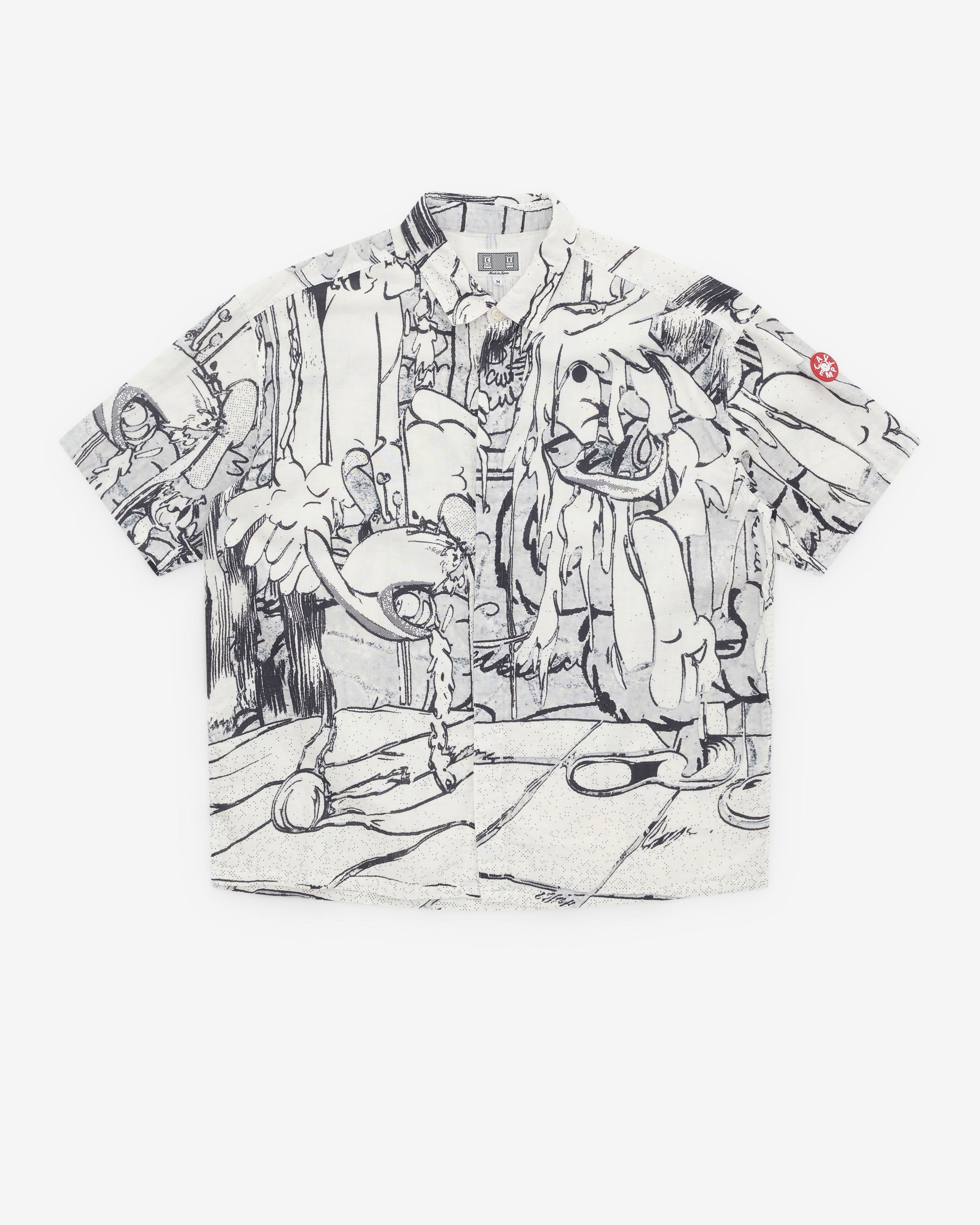 Cav Empt - Men’s ECPL Short Sleeve Shirt - (White) by CAV EMPT