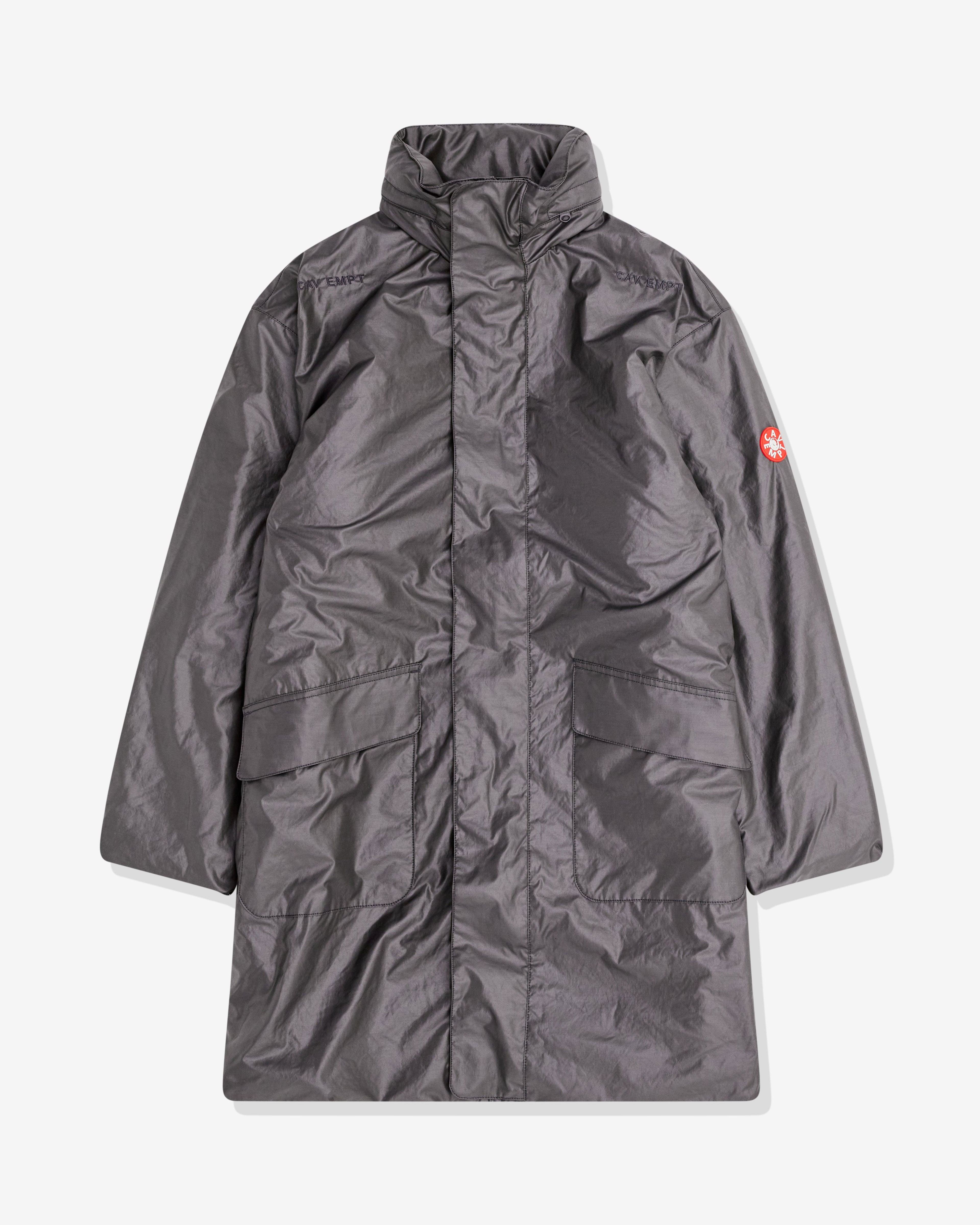 Cav Empt - Men's Fleece Lined Zip Coat - (Black) by CAV EMPT