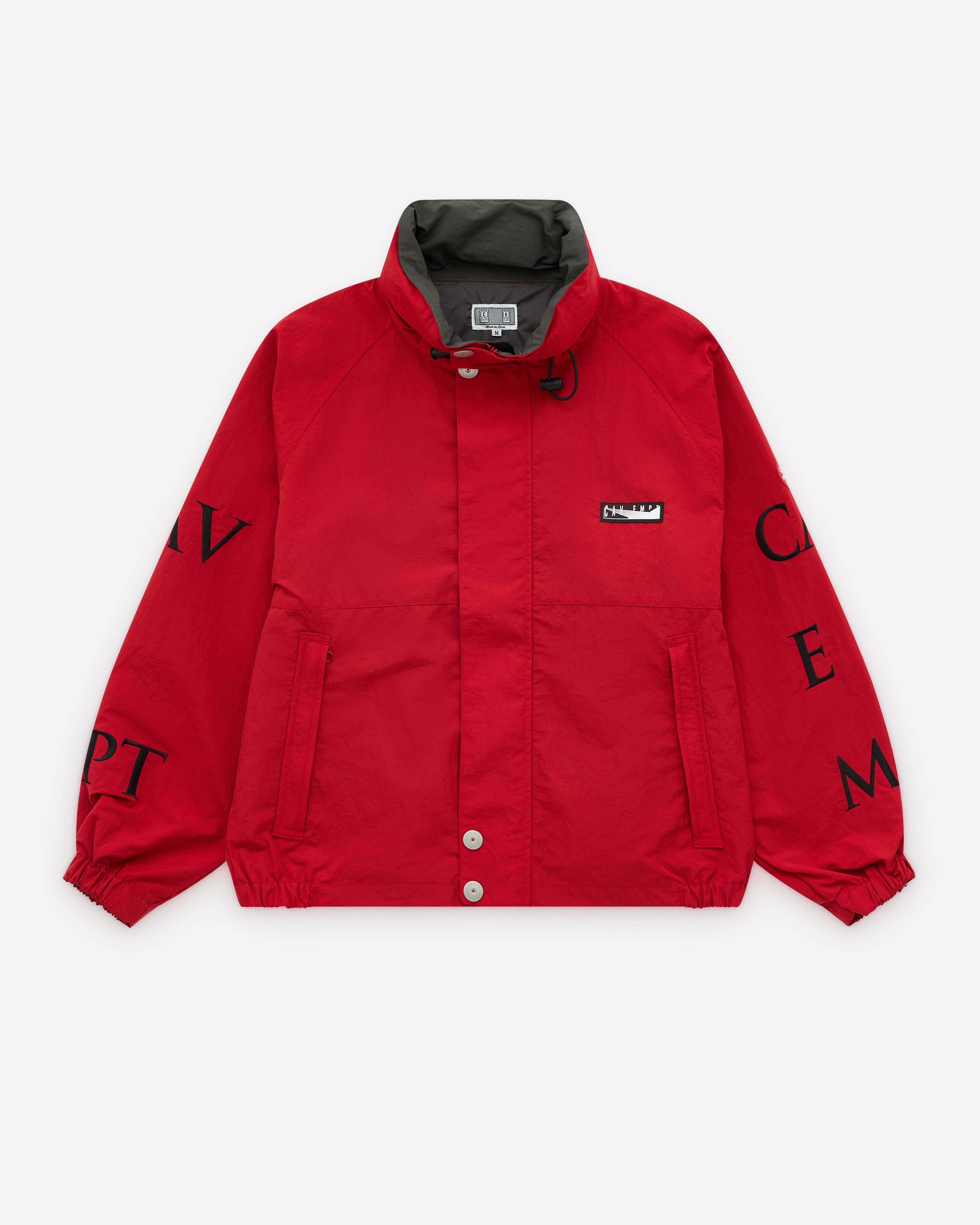 Cav Empt - Men’s HMNTN Sailing Jacket - (Red) by CAV EMPT
