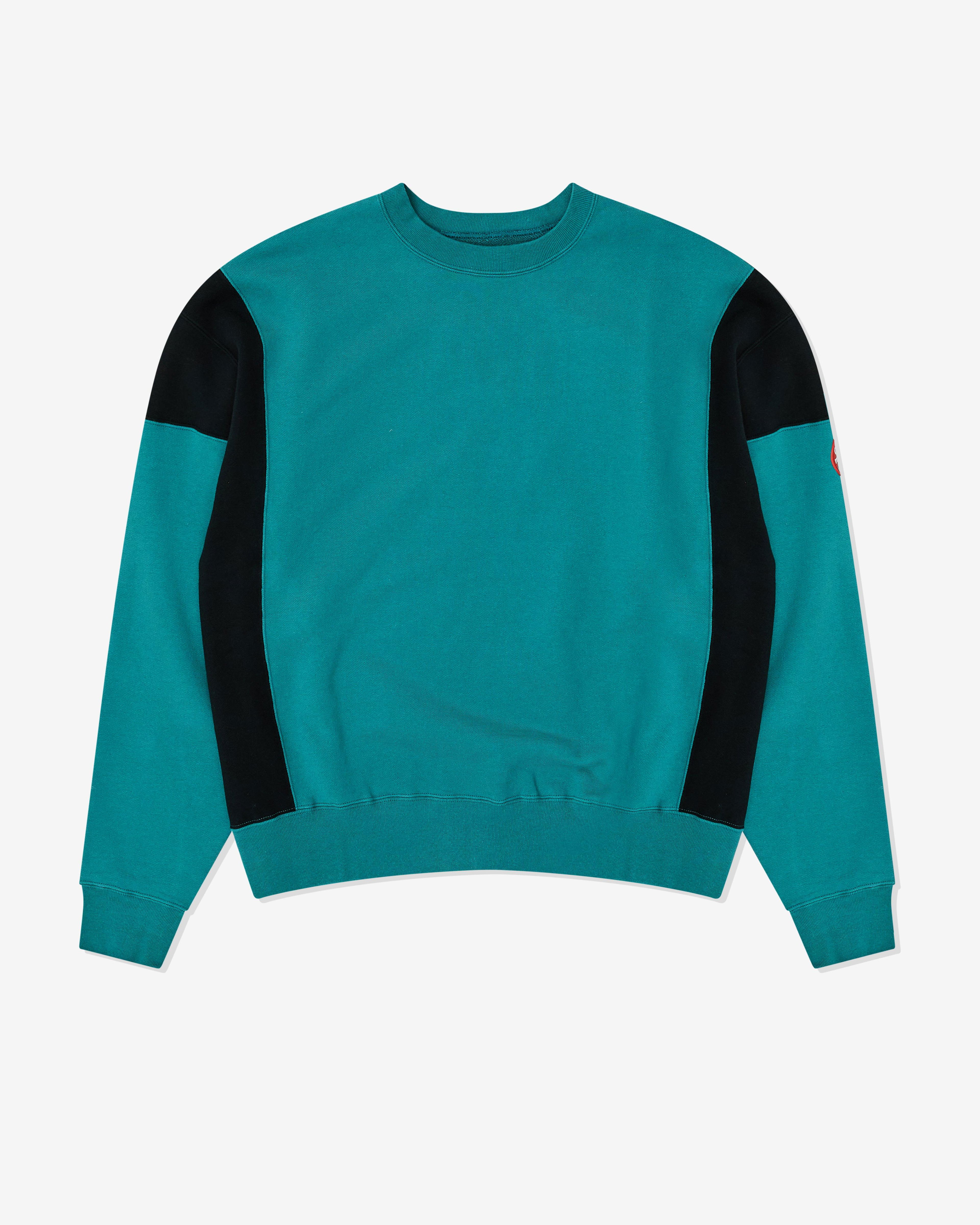 Cav Empt - Men’s Side Colour Crew Neck - (Green) by CAV EMPT