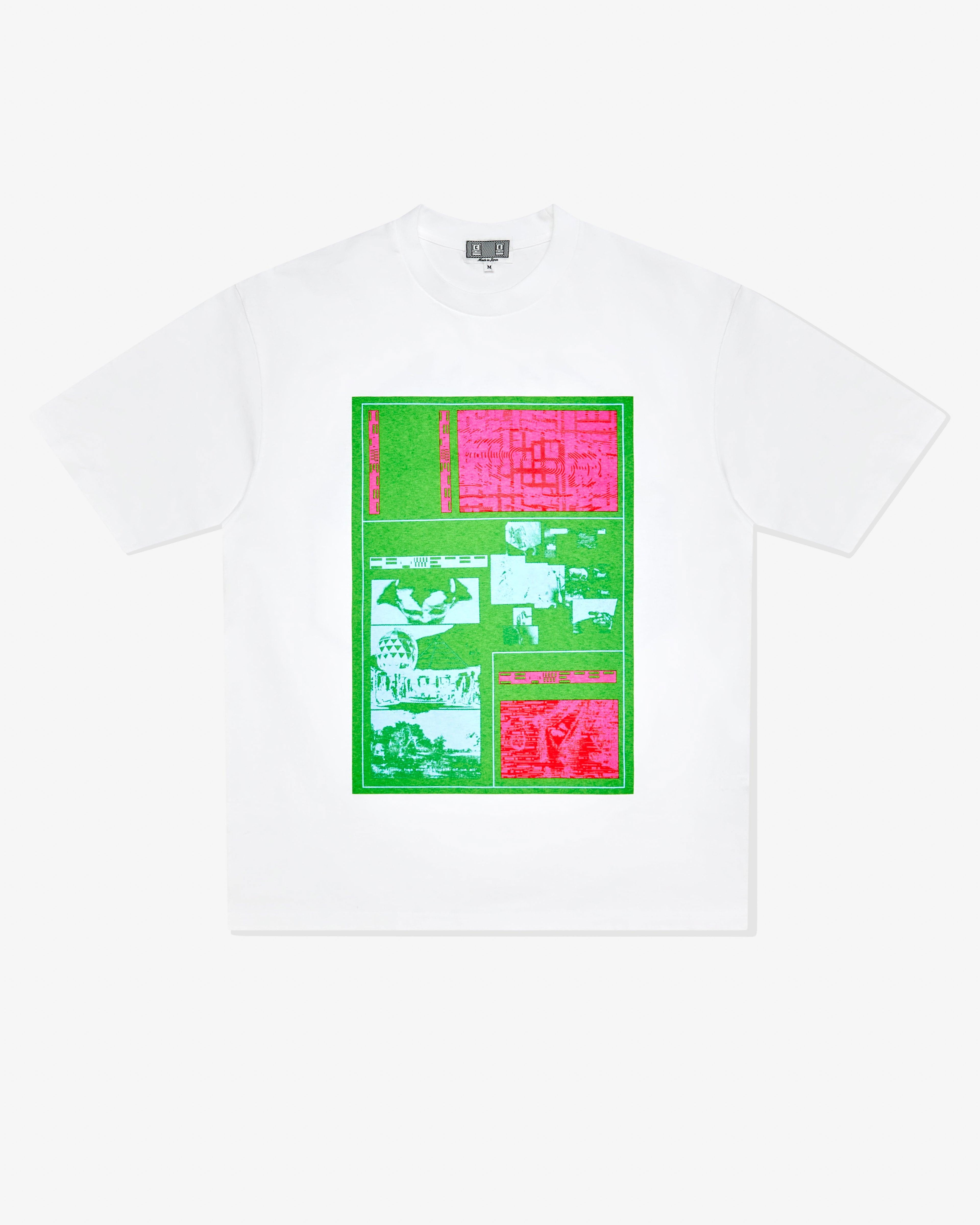 Cav Empt - Men’s Vs 48Io 8Djk 7H3 9Ek T-Shirt - (White) by CAV EMPT