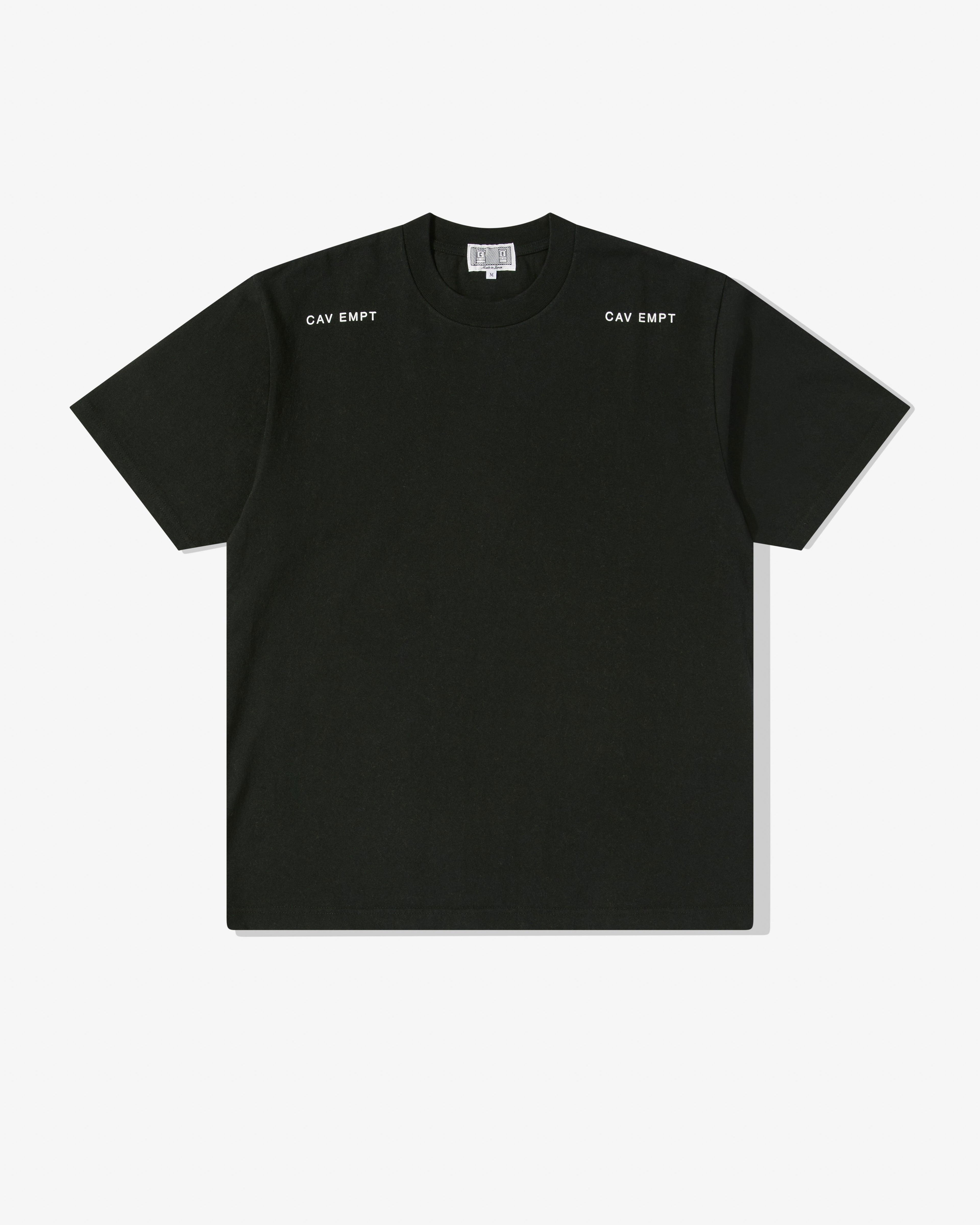Cav Empt - Men’s Ziggurat Control T-Shirt - (Black) by CAV EMPT