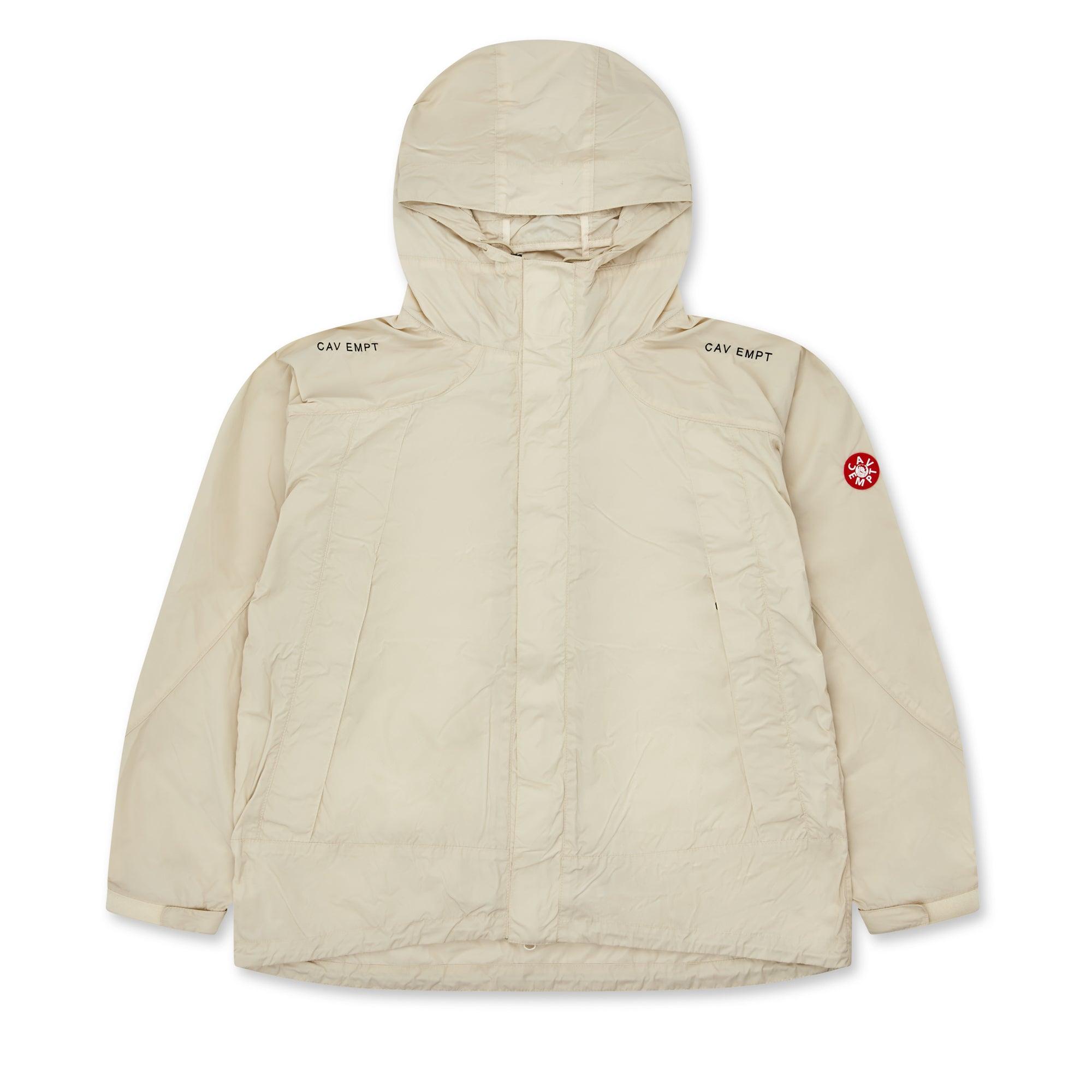 Cav Empt - Nylon Active Zip Jacket - (Beige) by CAV EMPT