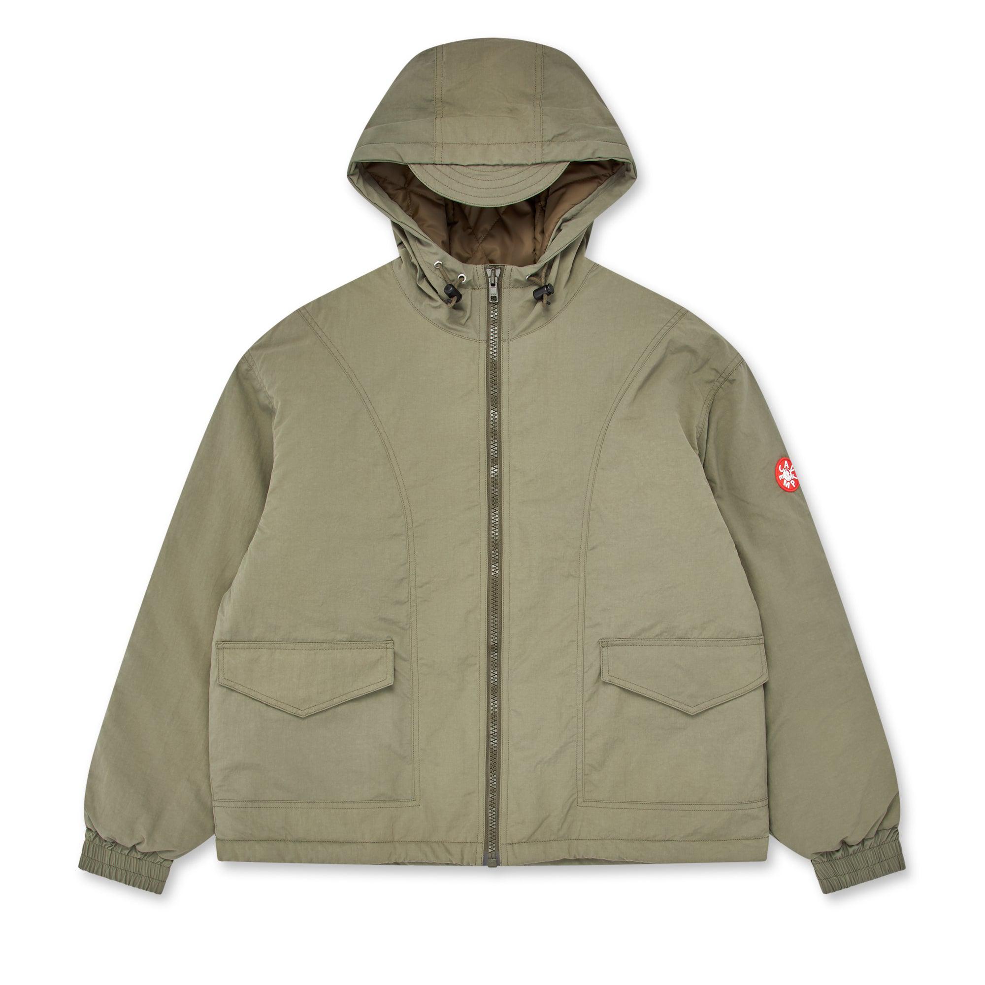 Cav Empt - Nylon Hood Zip Jacket - (Khaki) by CAV EMPT