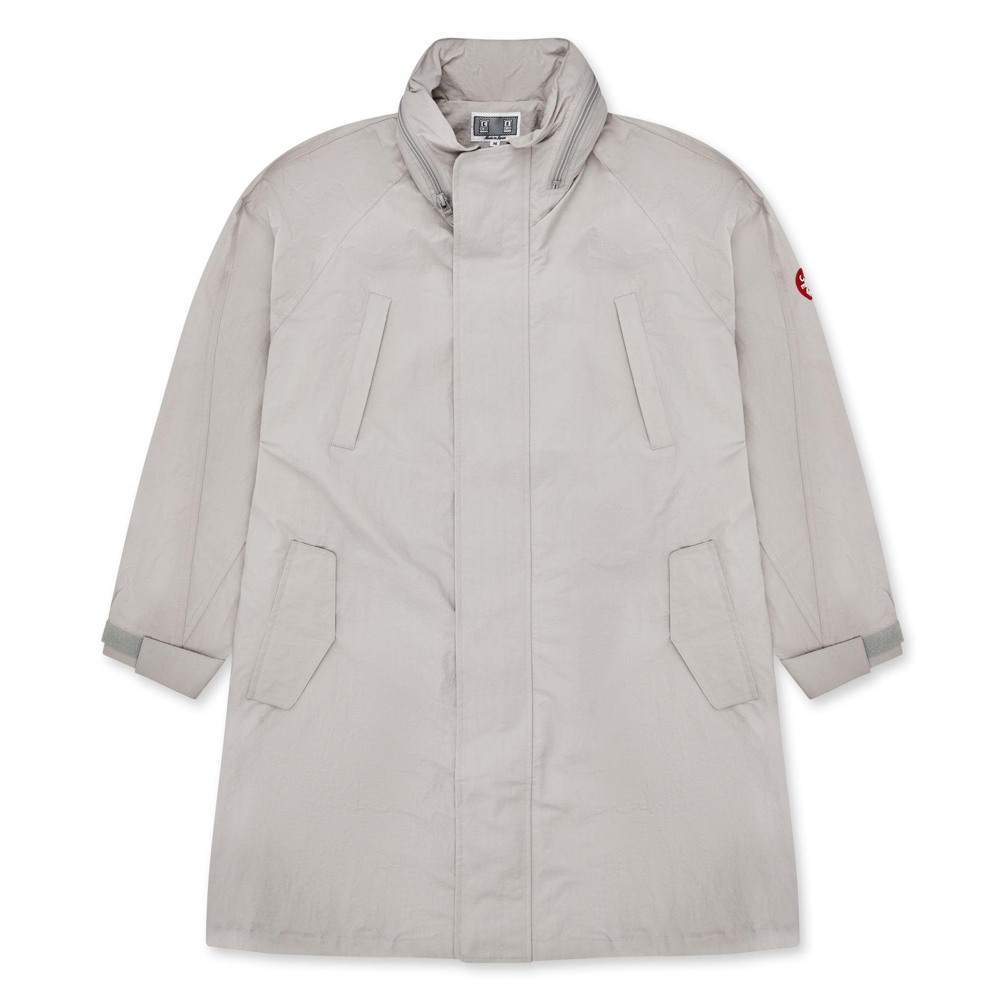 Cav Empt - Nylon Zip Over Coat - (Grey) by CAV EMPT