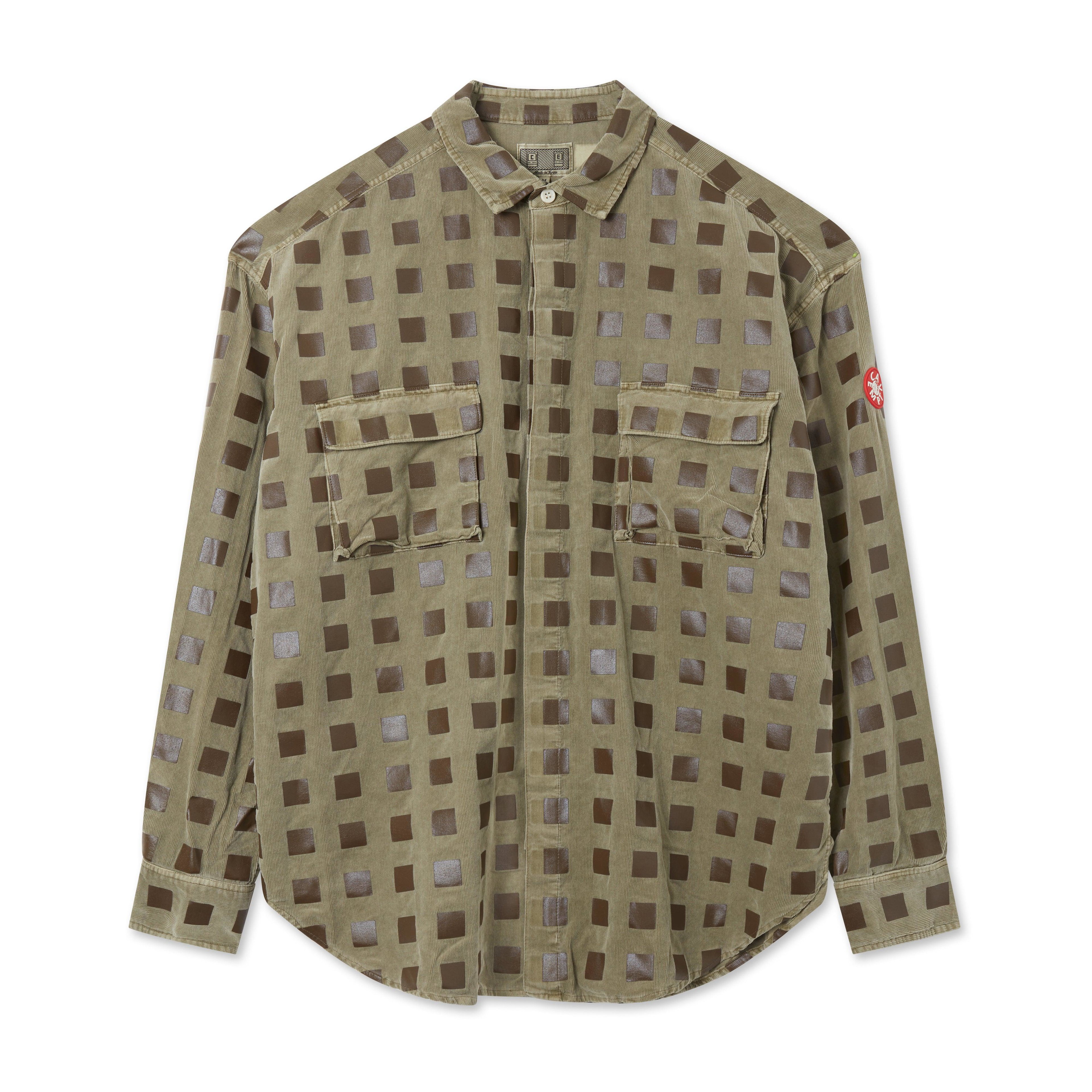 Cav Empt - Overdye Cord Dot Big Shirt - (Khaki) by CAV EMPT
