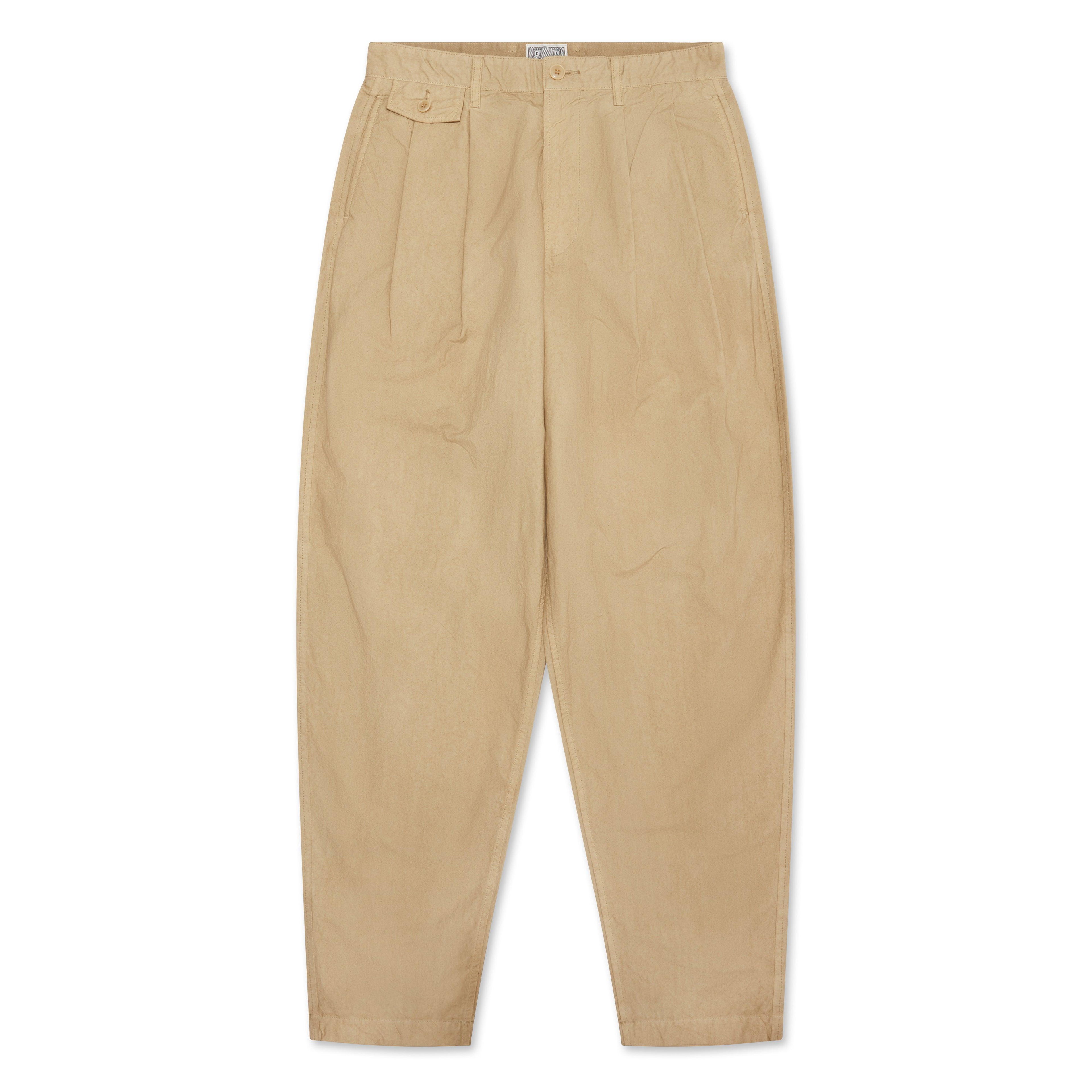 Cav Empt - Overdye Two Tuck Pants - (Beige) by CAV EMPT