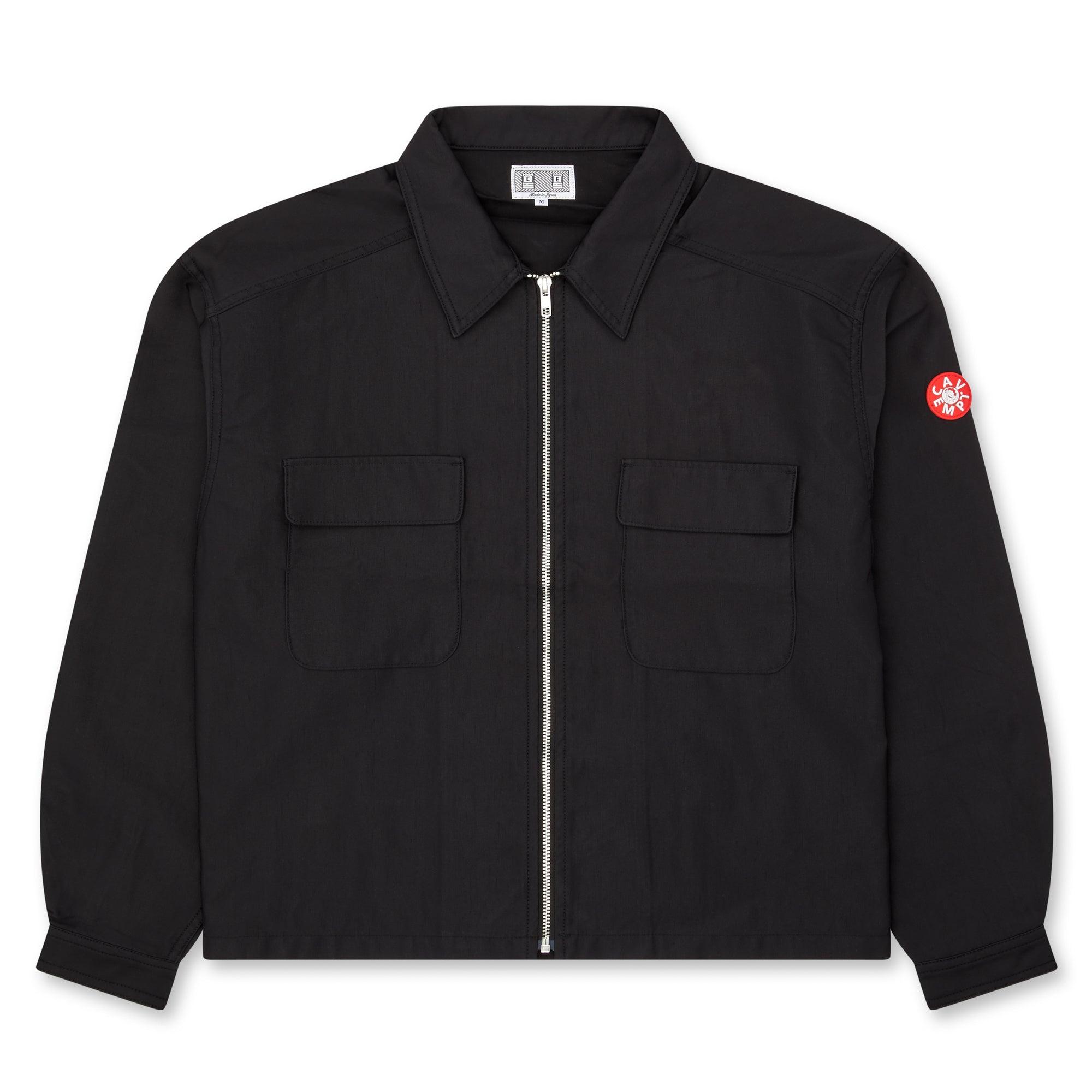 Cav Empt - Zip Short Shirt Jacket - (Black) by CAV EMPT