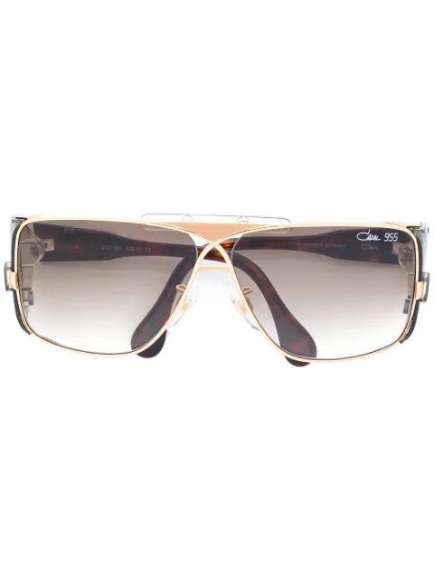 955 geometric-frame sunglasses by CAZAL