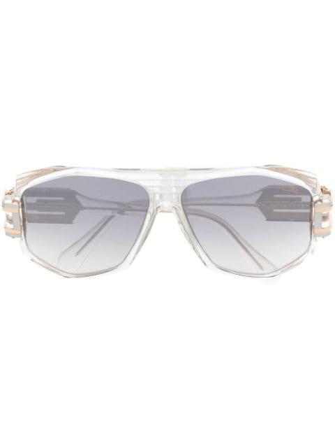 oversized-frame gradient-lens sunglasses by CAZAL