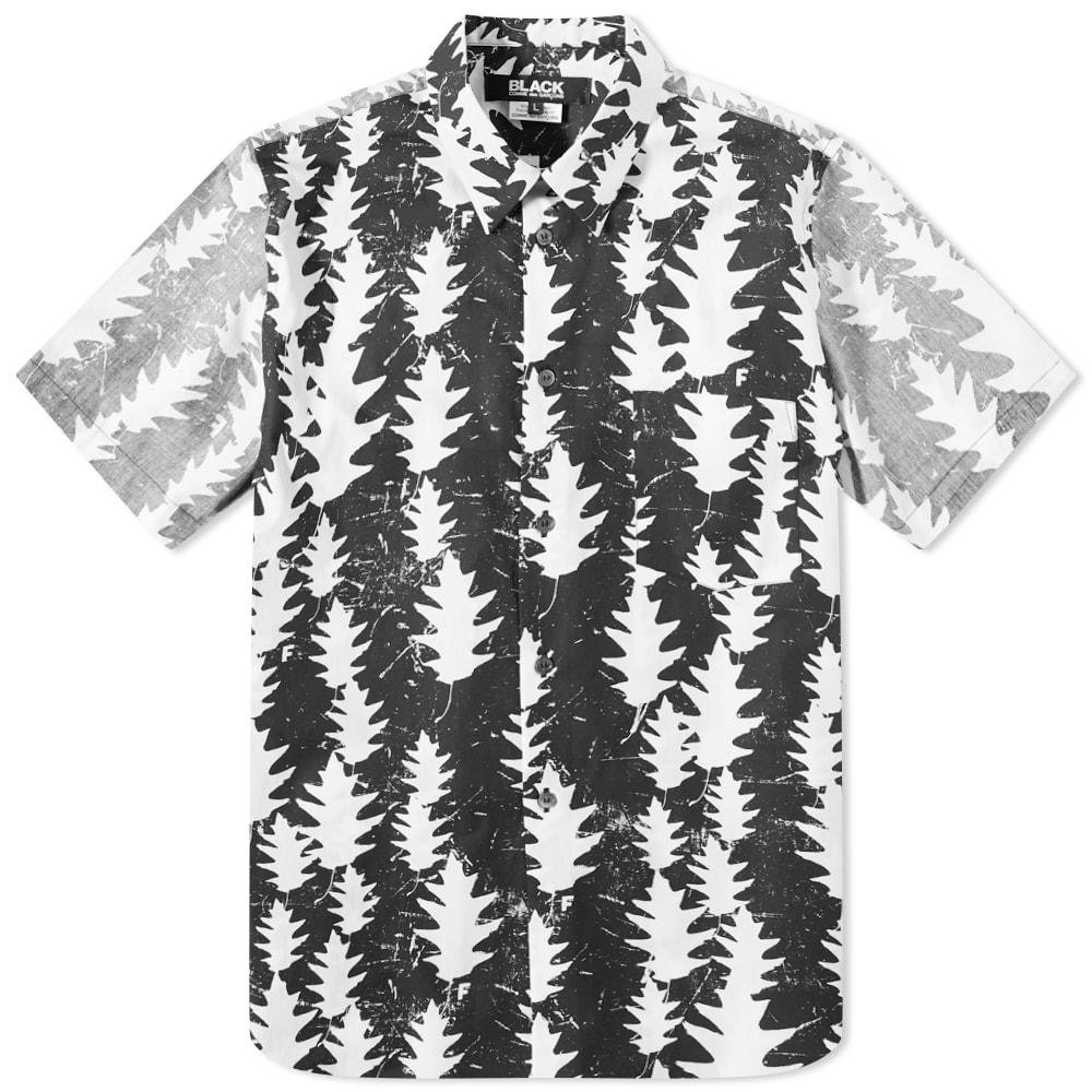 Comme des Garçons Black x Filip Pagowski Bold Leaf Shorts Sleeve Shirt by CDG BLACK