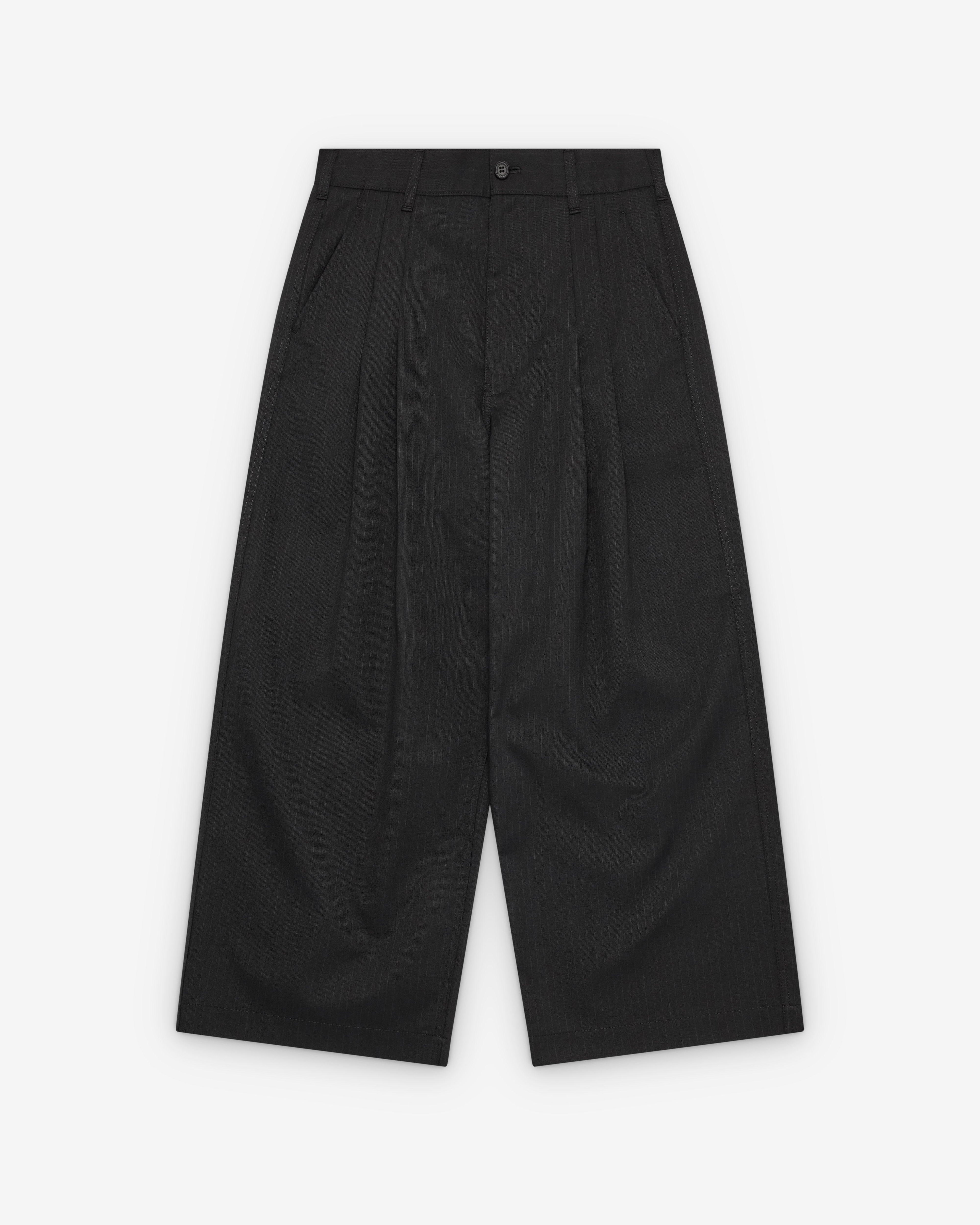 Comme des Garçons Homme - Men's Pleat Trousers - (Navy) by CDG HOMME
